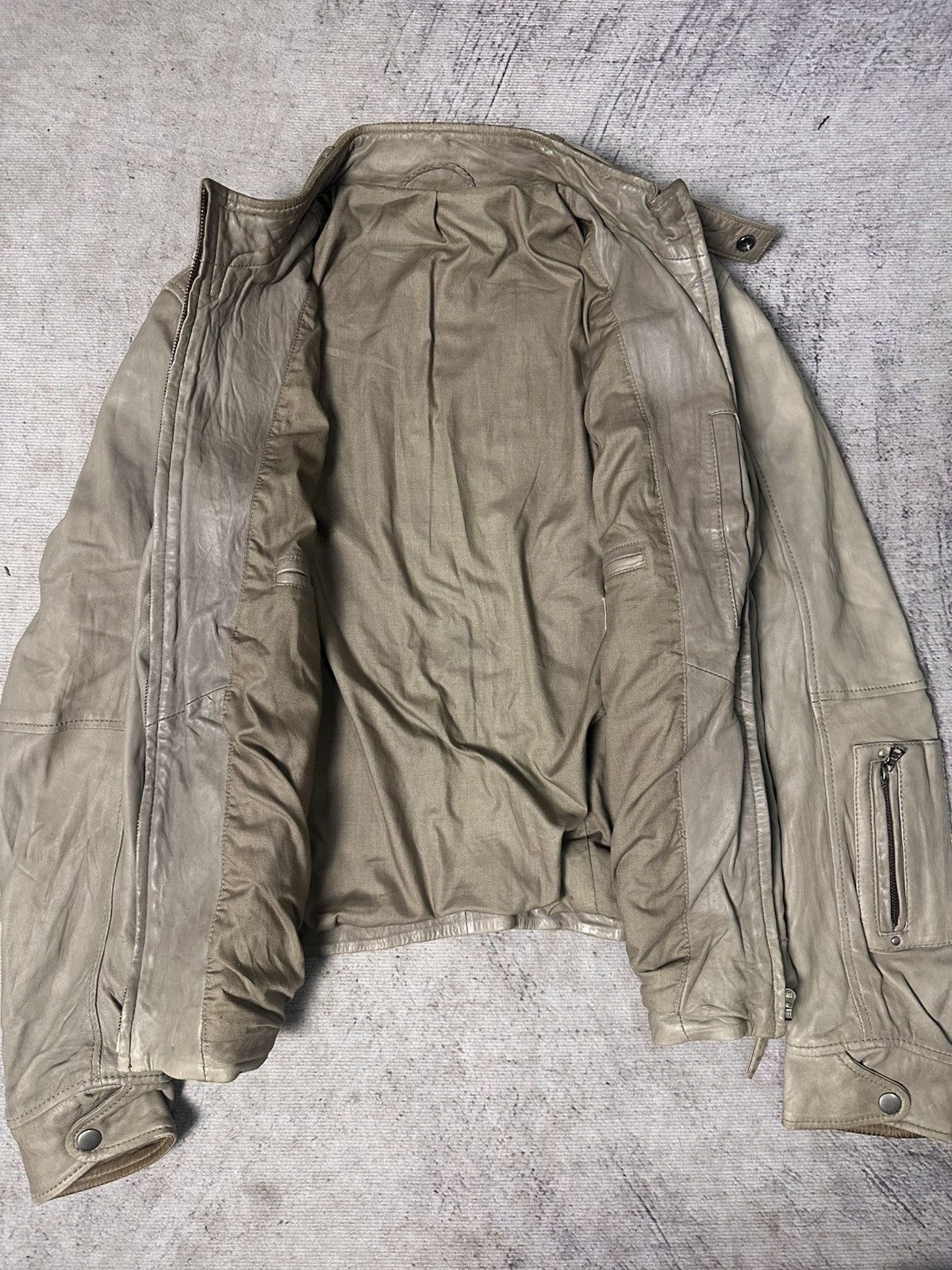 Unknown London Unknown London Leather Biker Jacket Size US M / EU 48-50 / 2 - 10 Thumbnail