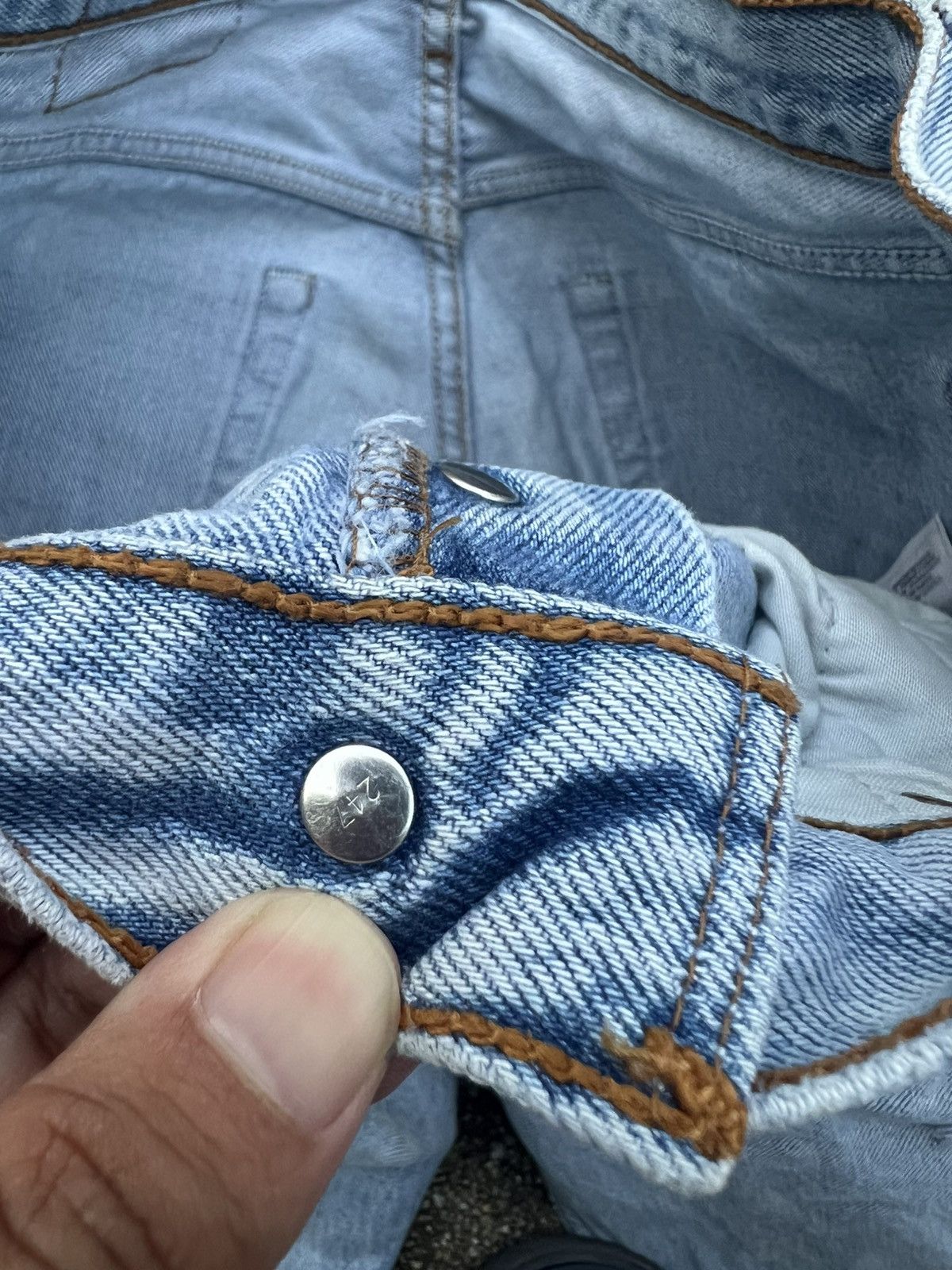 Levi's Vintage Distressed Levis Denim Size US 31 - 3 Thumbnail