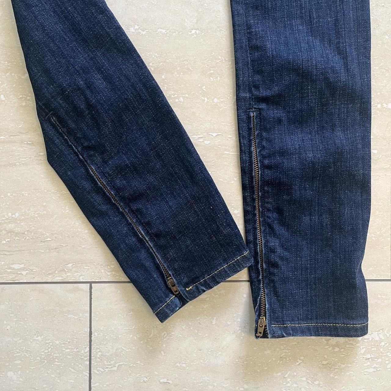 Lee × Vivienne Westwood Vivienne Westwood x Lee Navy Denim Jeans Size 28" / US 6 / IT 42 - 8 Thumbnail