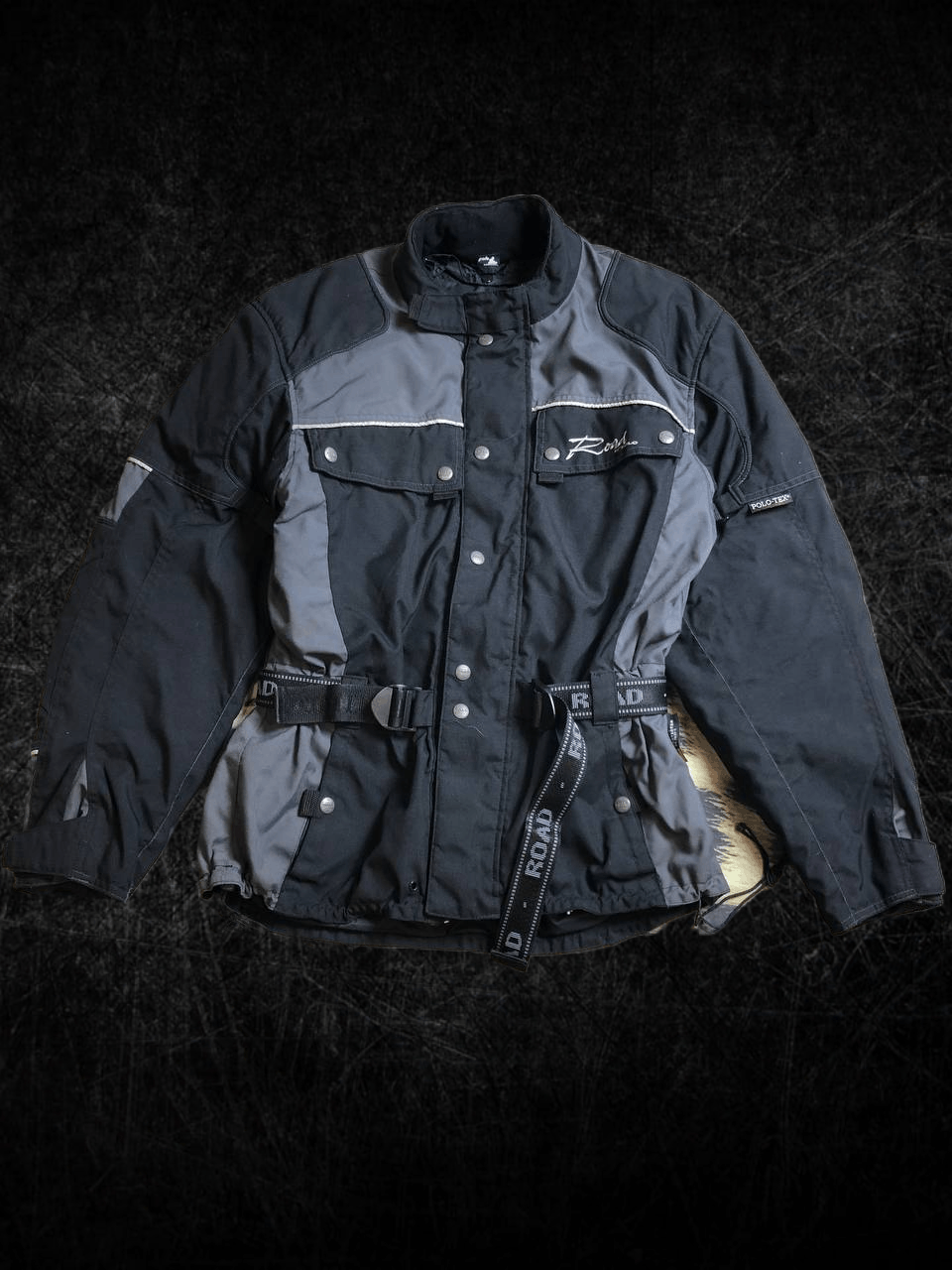 Vintage Jacket Men Quilted Padded Zippered Motorcycle Size US L / EU 52-54 / 3 - 1 Thumbnail