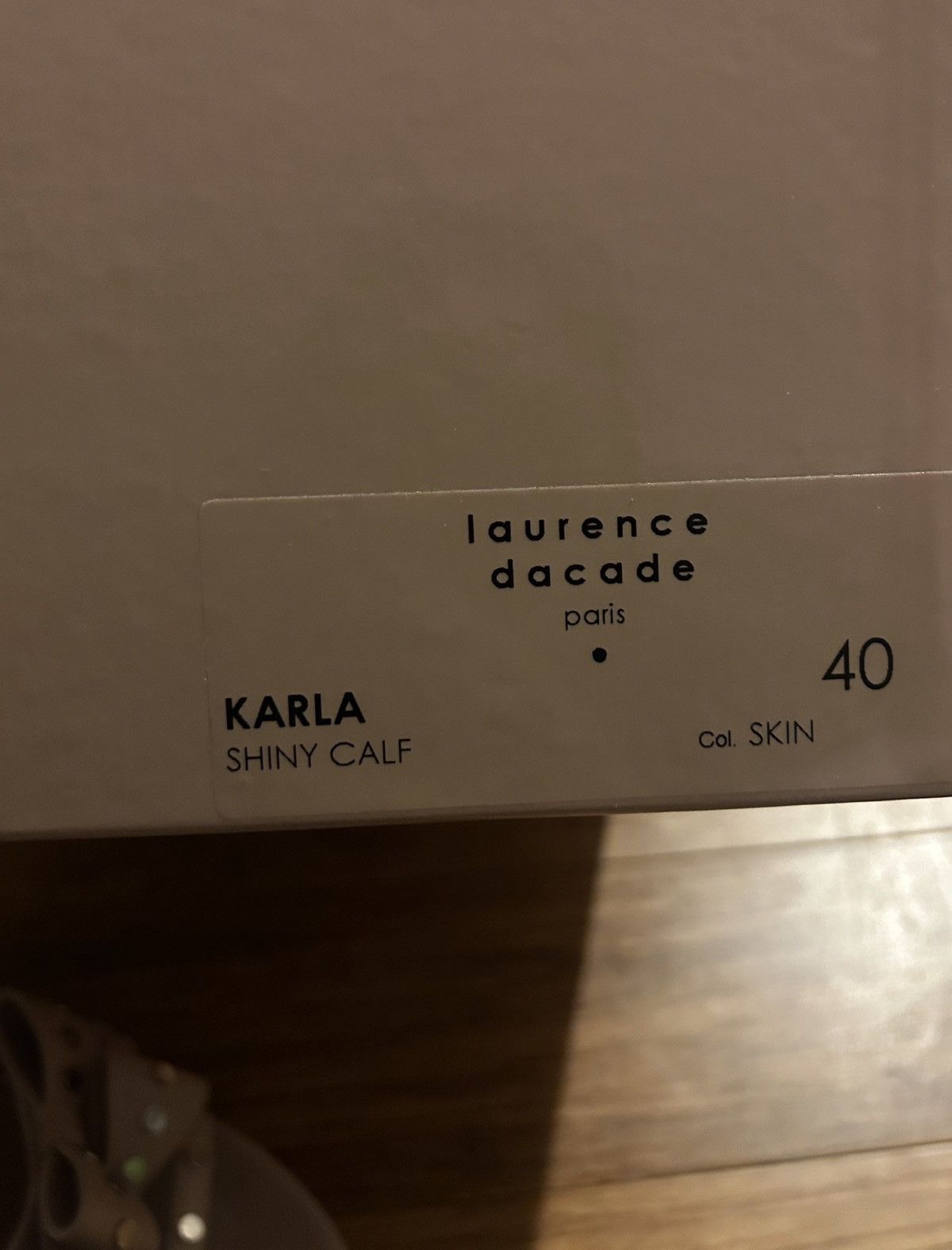 Other Laurence Dacade Paris Karla Shiny Calf Leather Bow Sandal Size US 10 / IT 40 - 9 Thumbnail
