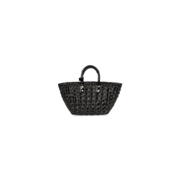 Balenciaga o1la1rc1a0226 Size: OS / Bistro XS Basket Bag With Strap Size ONE SIZE - 3 Thumbnail