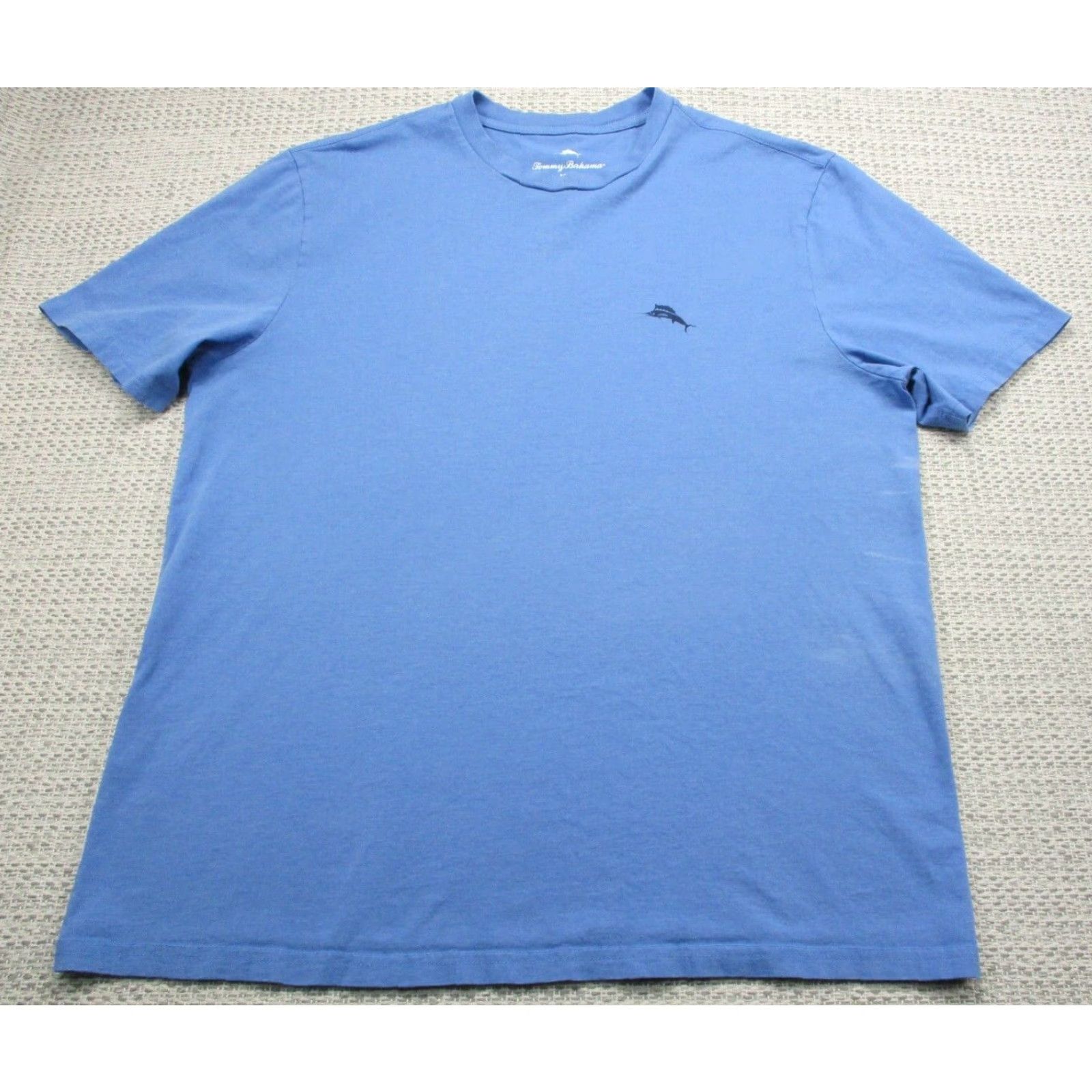 Tommy Bahama Tommy Bahama T-Shirt Mens Medium Graphic Tee Short Sleeve Lounge Reel World 90s California Dad Retro USA Aloha Logo Pocket Size US M / EU 48-50 / 2 - 3 Thumbnail