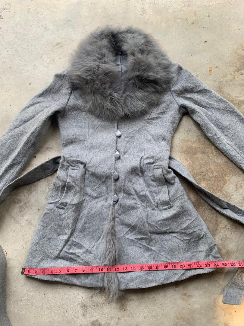 Japanese Brand CLE des ZONES fur Jacket Button Size XS / US 0-2 / IT 36-38 - 12 Thumbnail