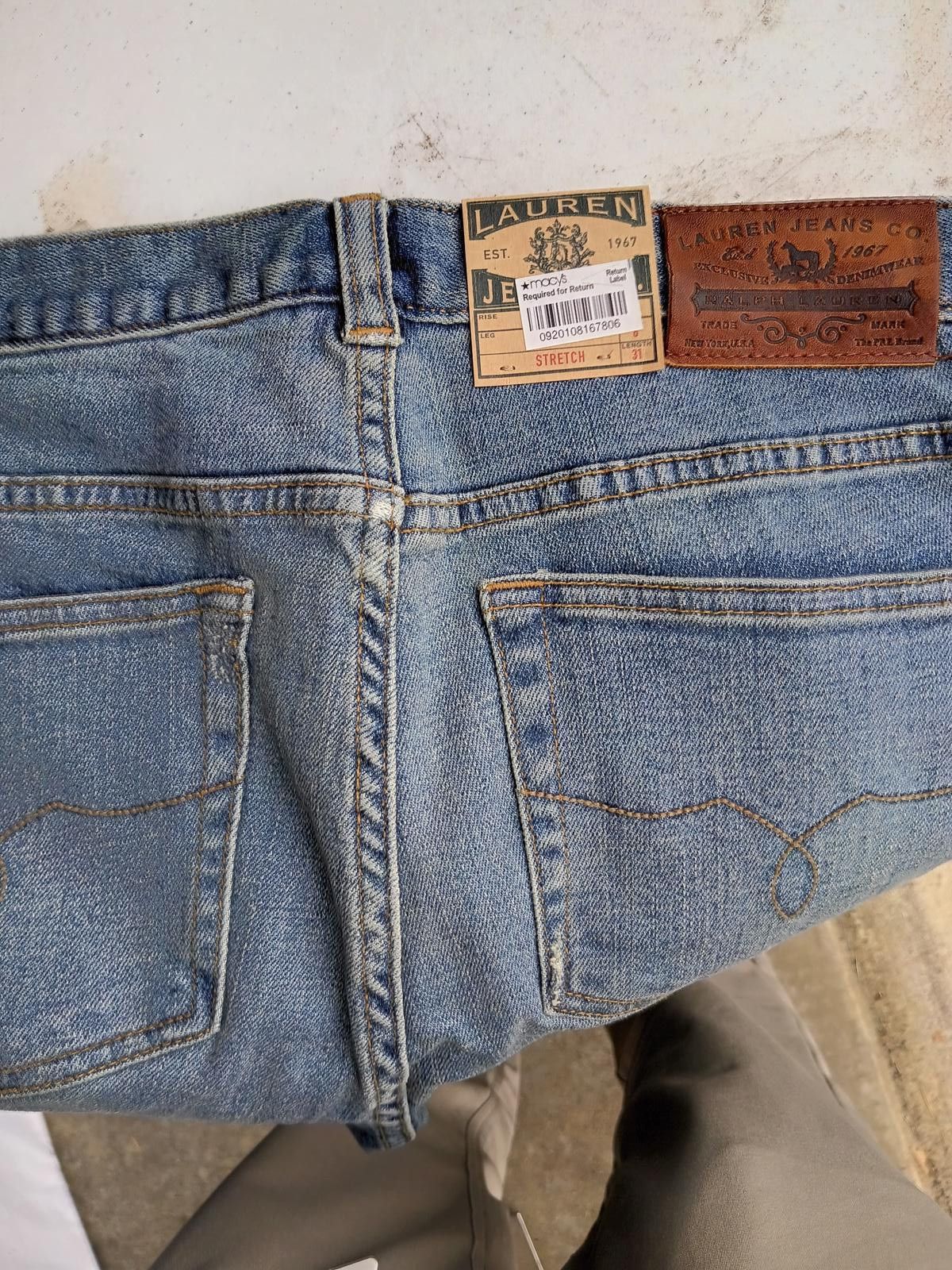 Lauren Ralph Lauren Lauren Jeans Co. Classic Straight Leg Denim Size 30" / US 8 / IT 44 - 3 Thumbnail