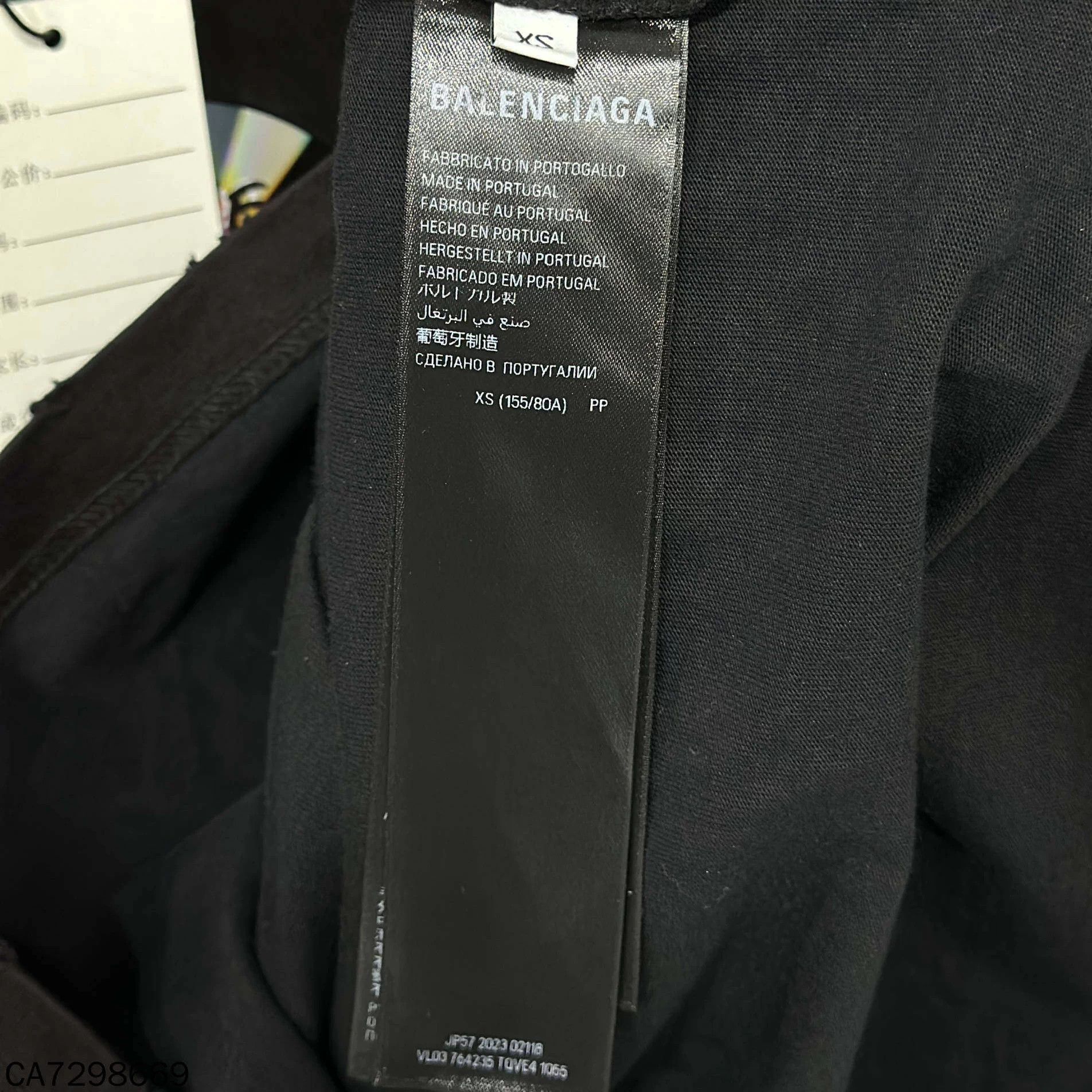 Balenciaga Balenciaga disc print logo crew neck T-shirt XS Size US XS / EU 42 / 0 - 5 Thumbnail