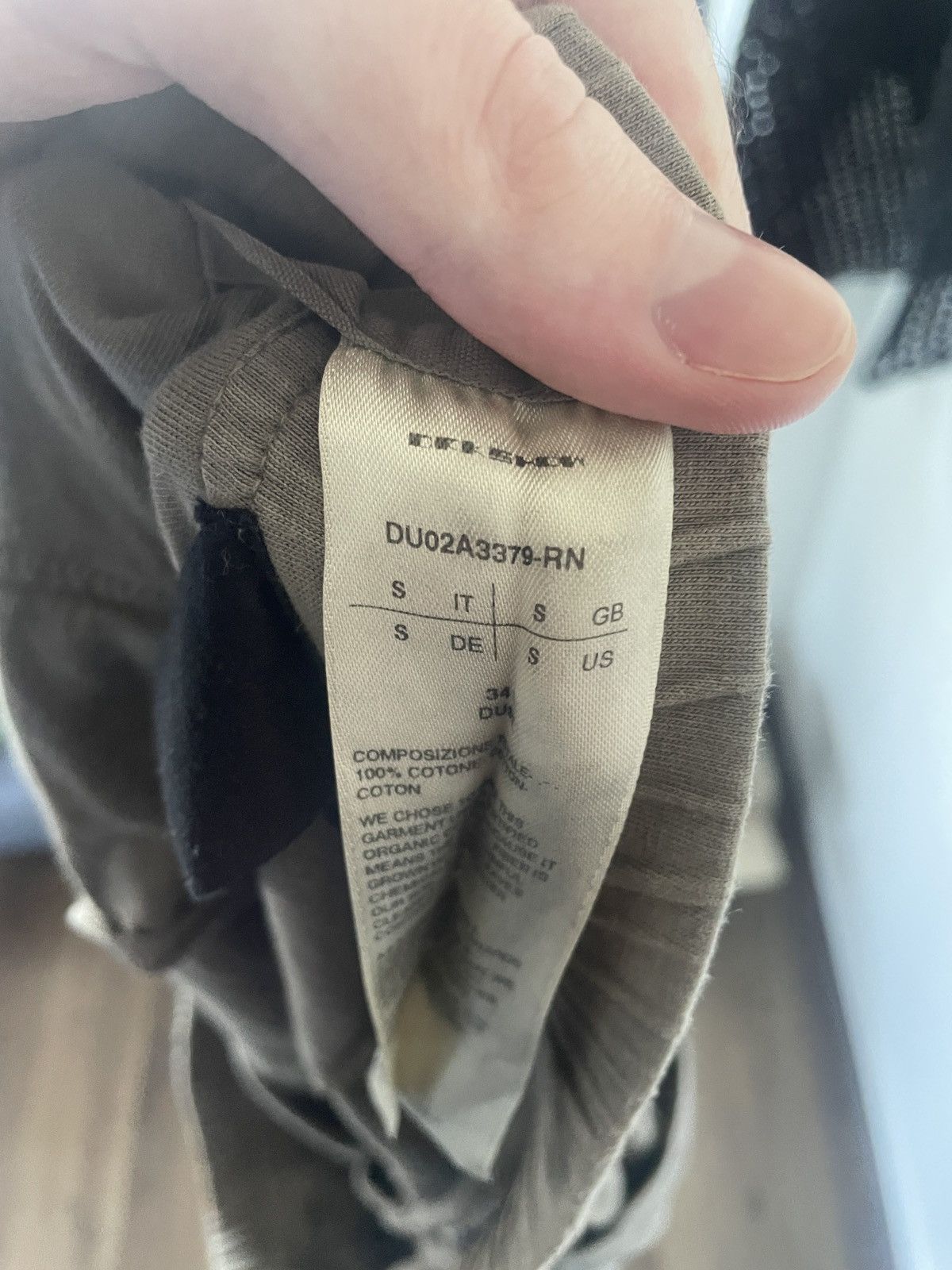Rick Owens Drkshdw Rick Owens DRKSHDW Lightweight Drawstring Long Pants Size US 34 / EU 50 - 3 Thumbnail