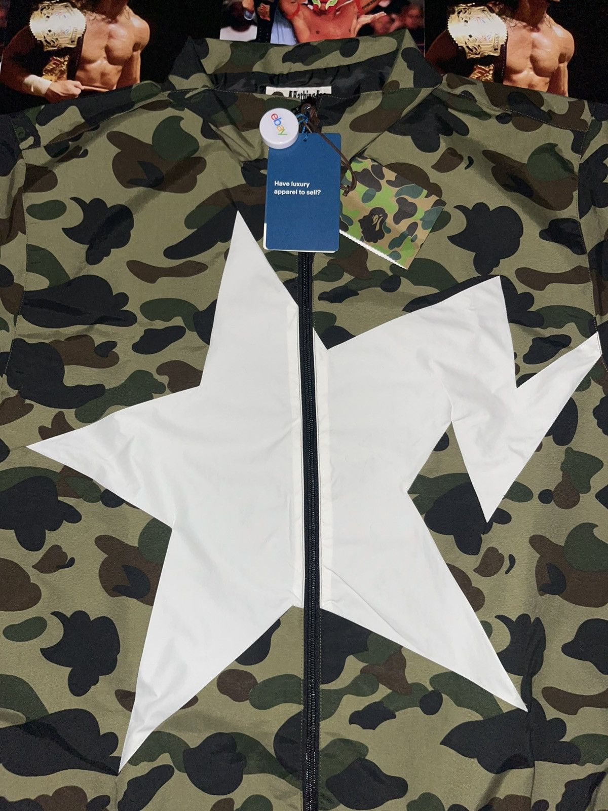 Bape Bape 1st Camo Track Jacket (XL) Size US XL / EU 56 / 4 - 6 Thumbnail