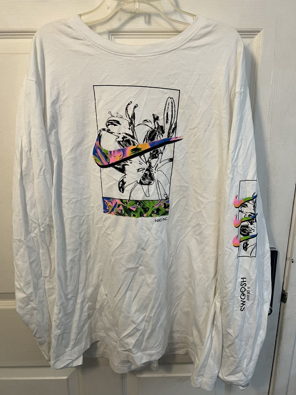 Nike Nike long sleeve tee Size US XXL / EU 58 / 5 - 1 Thumbnail