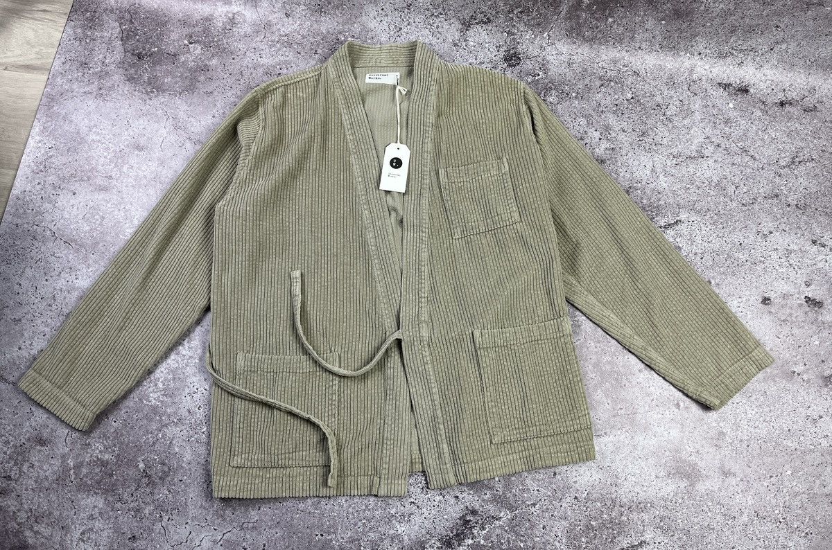 Universal Works Universal Works Kyoto Work Jacket – Stone (Corduroy) Size US L / EU 52-54 / 3 - 5 Thumbnail