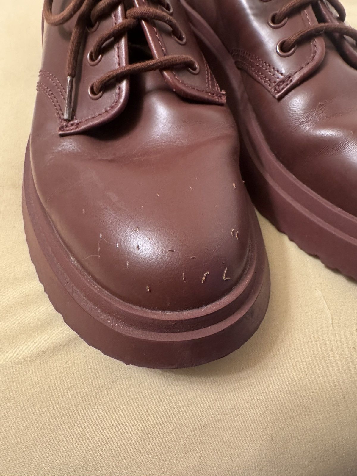 Camper Camper Burgundy Derbies Size US 11 / IT 41 - 6 Thumbnail