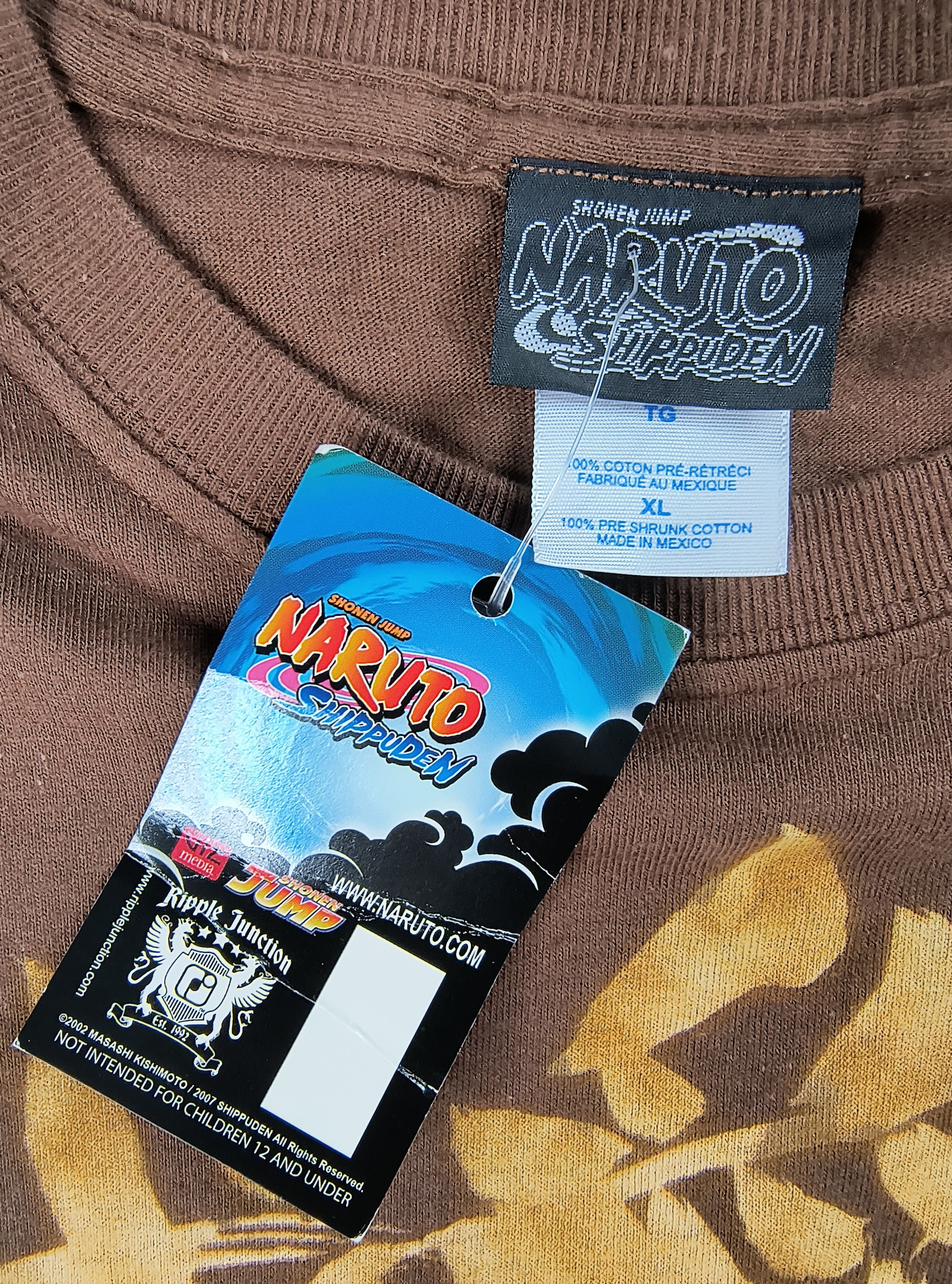 Ripple Junction DSWT Naruto Shippuden Gaara 2007 tee Size US XL / EU 56 / 4 - 5 Thumbnail