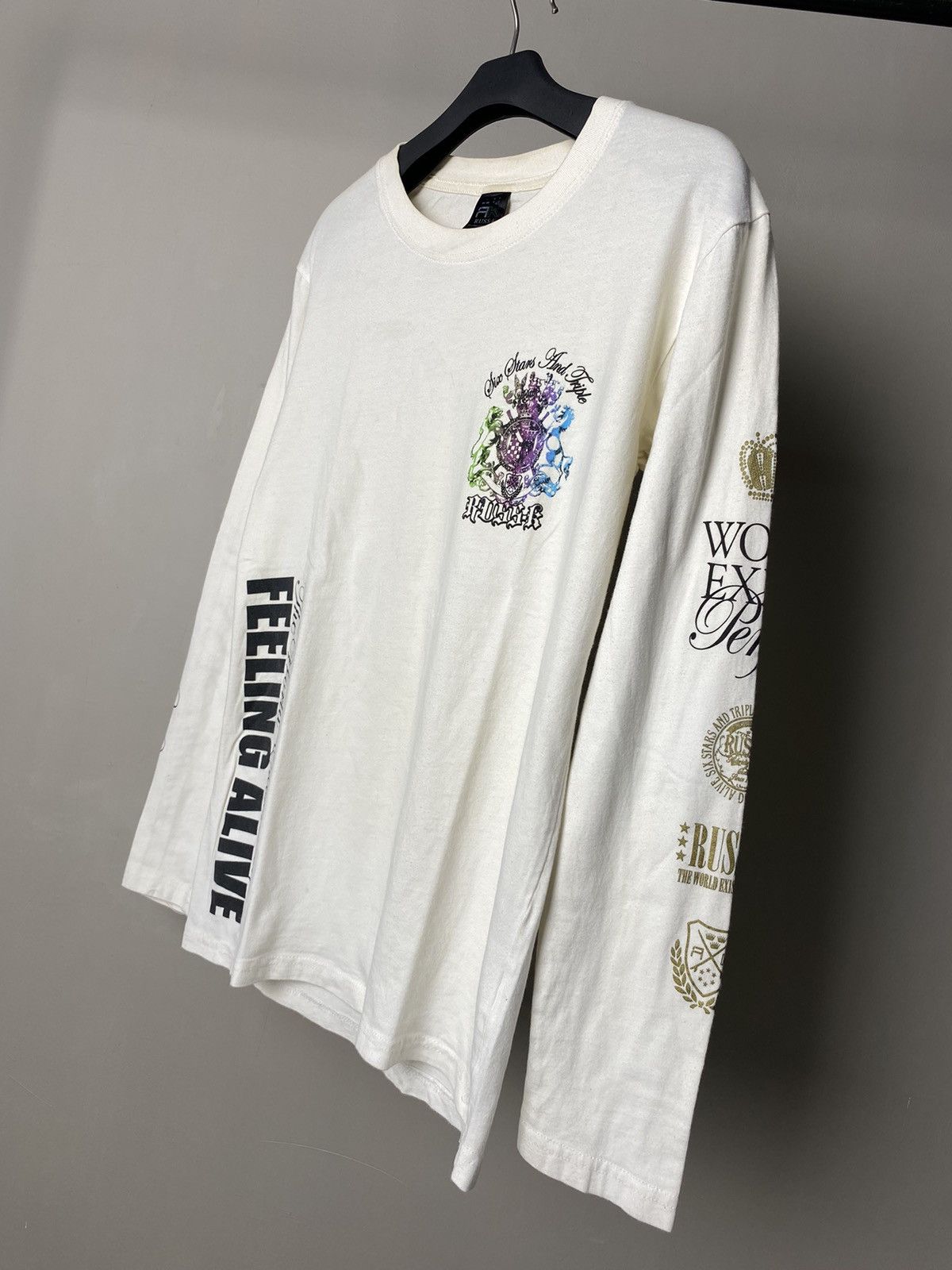 Beauty Beast × If Six Was Nine × Japanese Brand Russk Poem Longsleeve Size US M / EU 48-50 / 2 - 3 Thumbnail