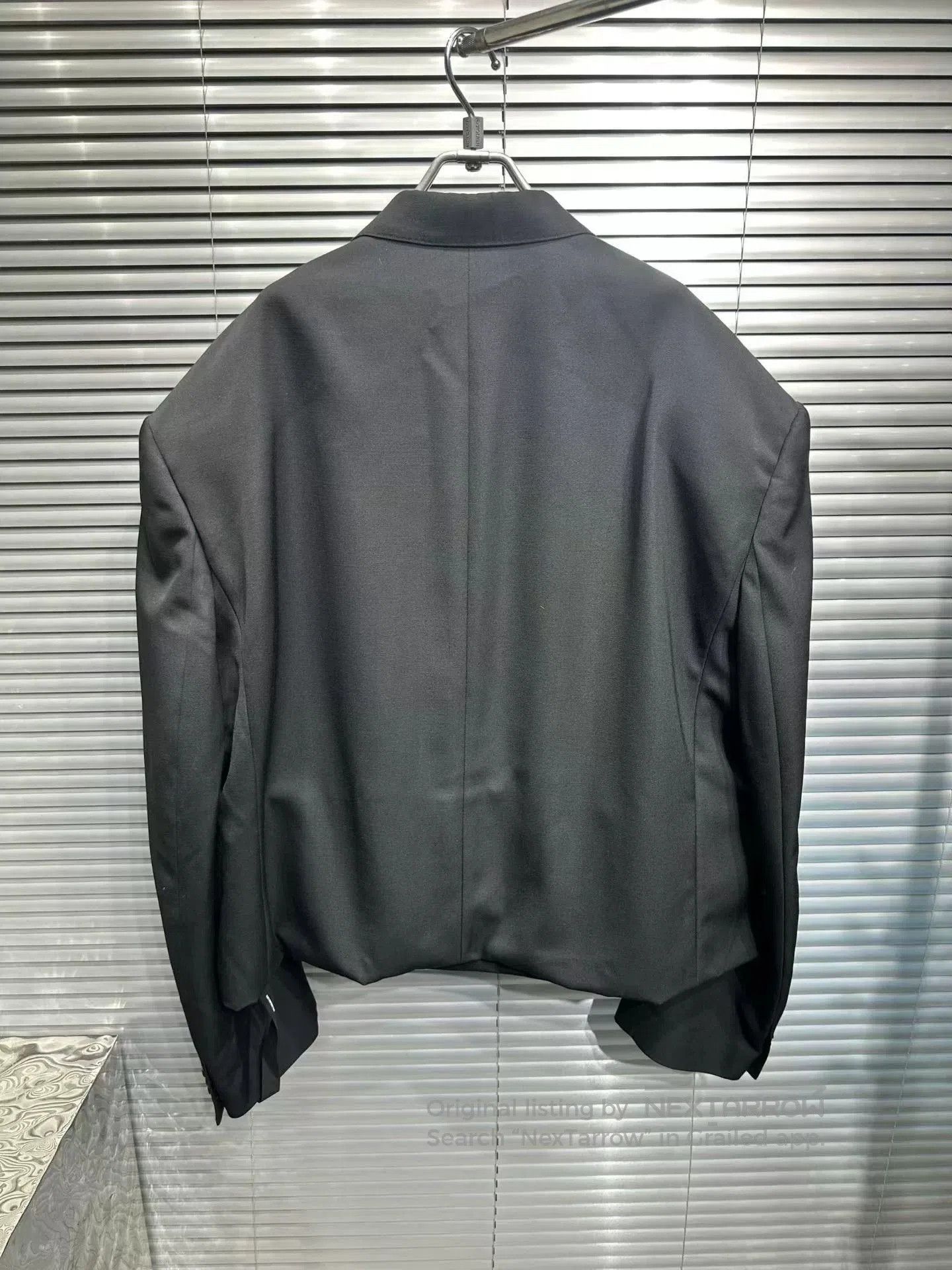 Balenciaga balenciaga black double-breasted suit jacket. Size US M / EU 48-50 / 2 - 2 Thumbnail