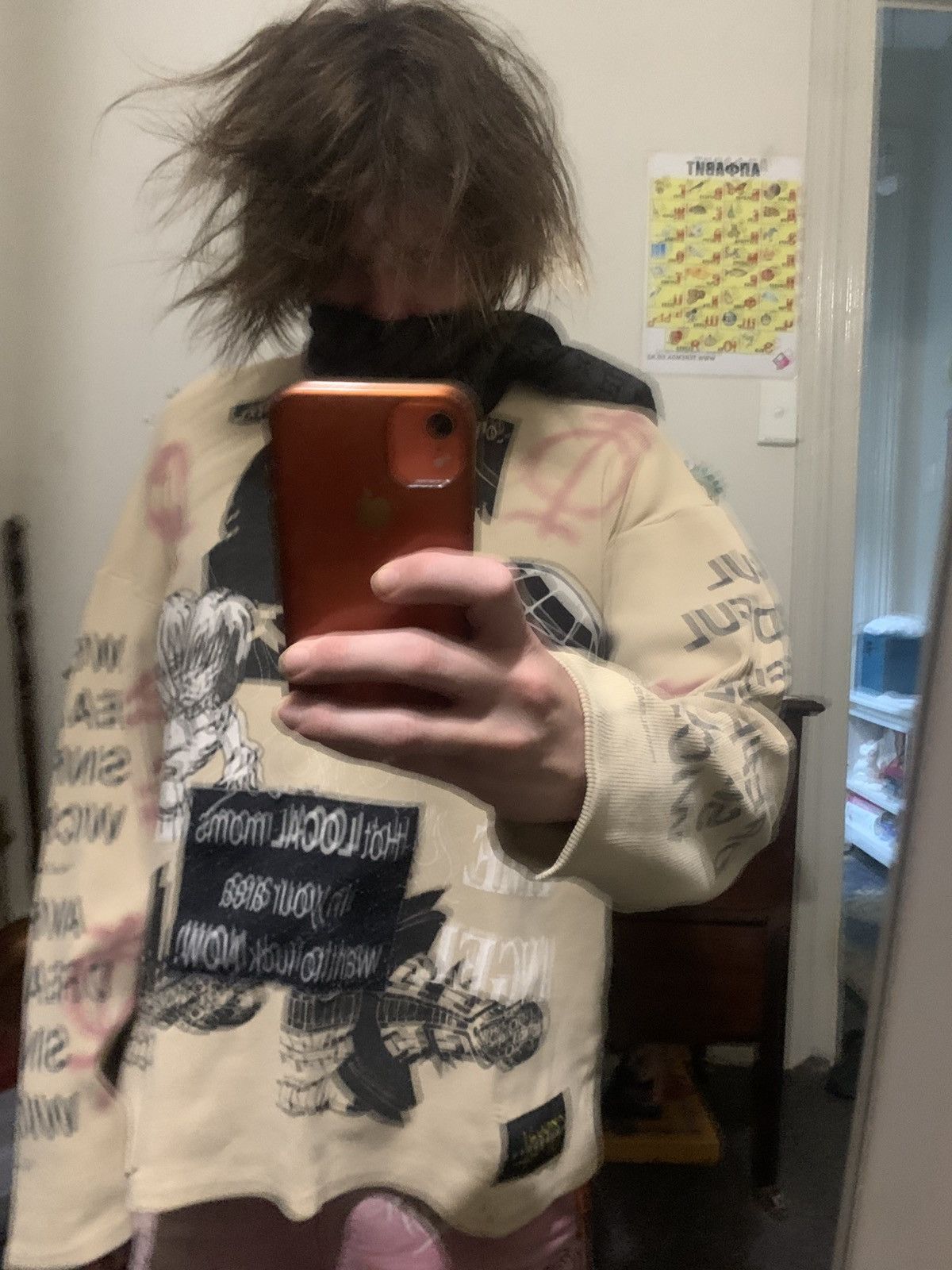 Other Anime character styled long sleeve Size US L / EU 52-54 / 3 - 2 Thumbnail