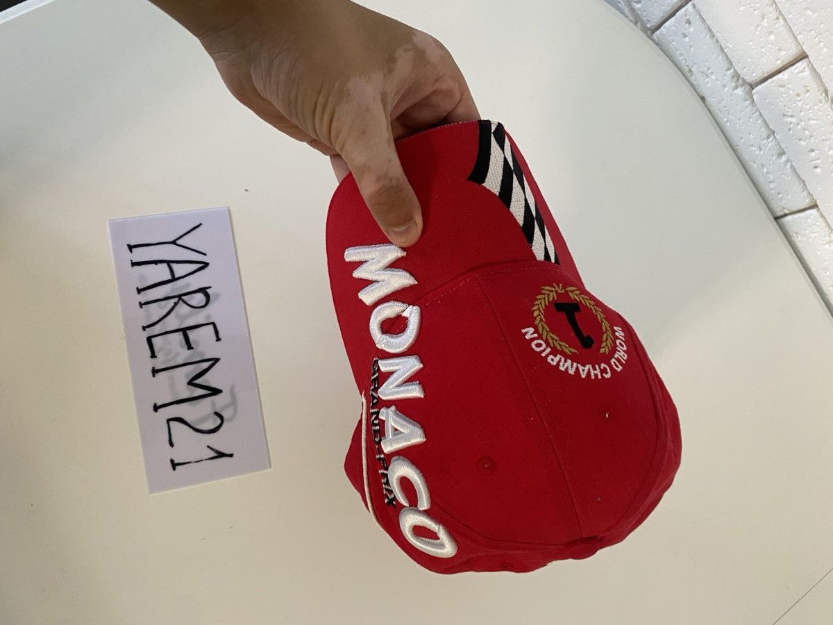 Vintage Monaco Grand Prix cap hat Size ONE SIZE - 2 Thumbnail
