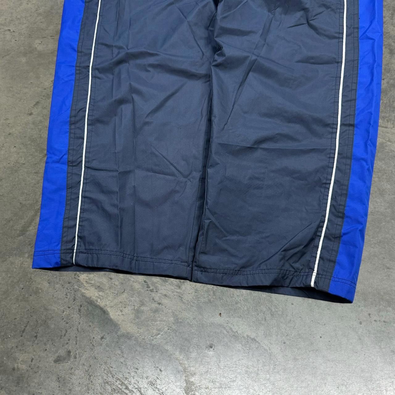 Japanese Brand × Vintage VTG 90s Y2K Olico Baggy Wide Leg Nylon Cargo Track Pants Size US 34 / EU 50 - 3 Thumbnail
