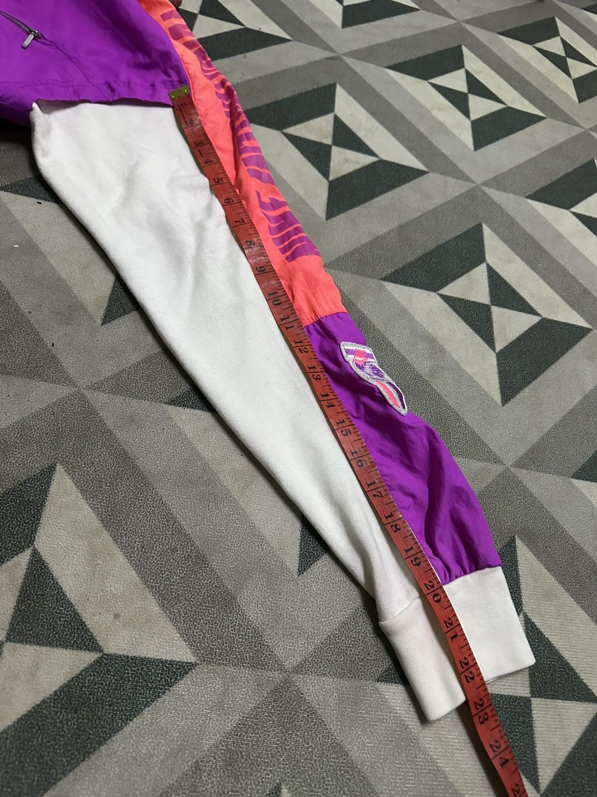 Nike Vintage 90s Nike international halfzipper windbreaker jacket Size US M / EU 48-50 / 2 - 14 Thumbnail