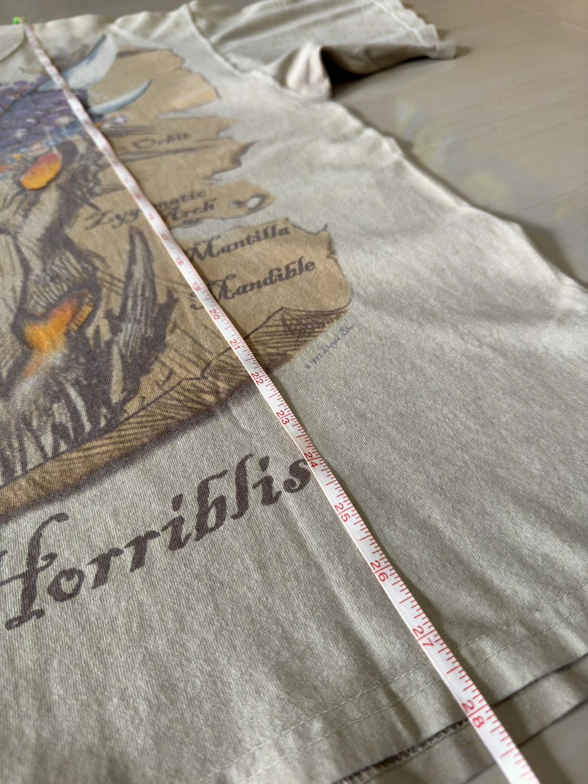 Liquid Blue 1997 Draco Horriblis Orbit Dragon 90s VTG Liquid Blue Shirt Size US L / EU 52-54 / 3 - 10 Thumbnail