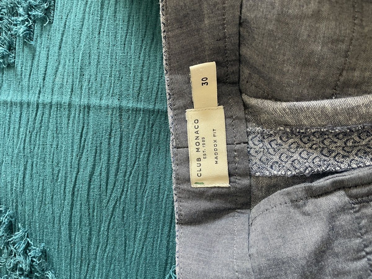 Club Monaco Maddox Fit Cotton/Linen blend shorts Size US 33 - 6 Thumbnail