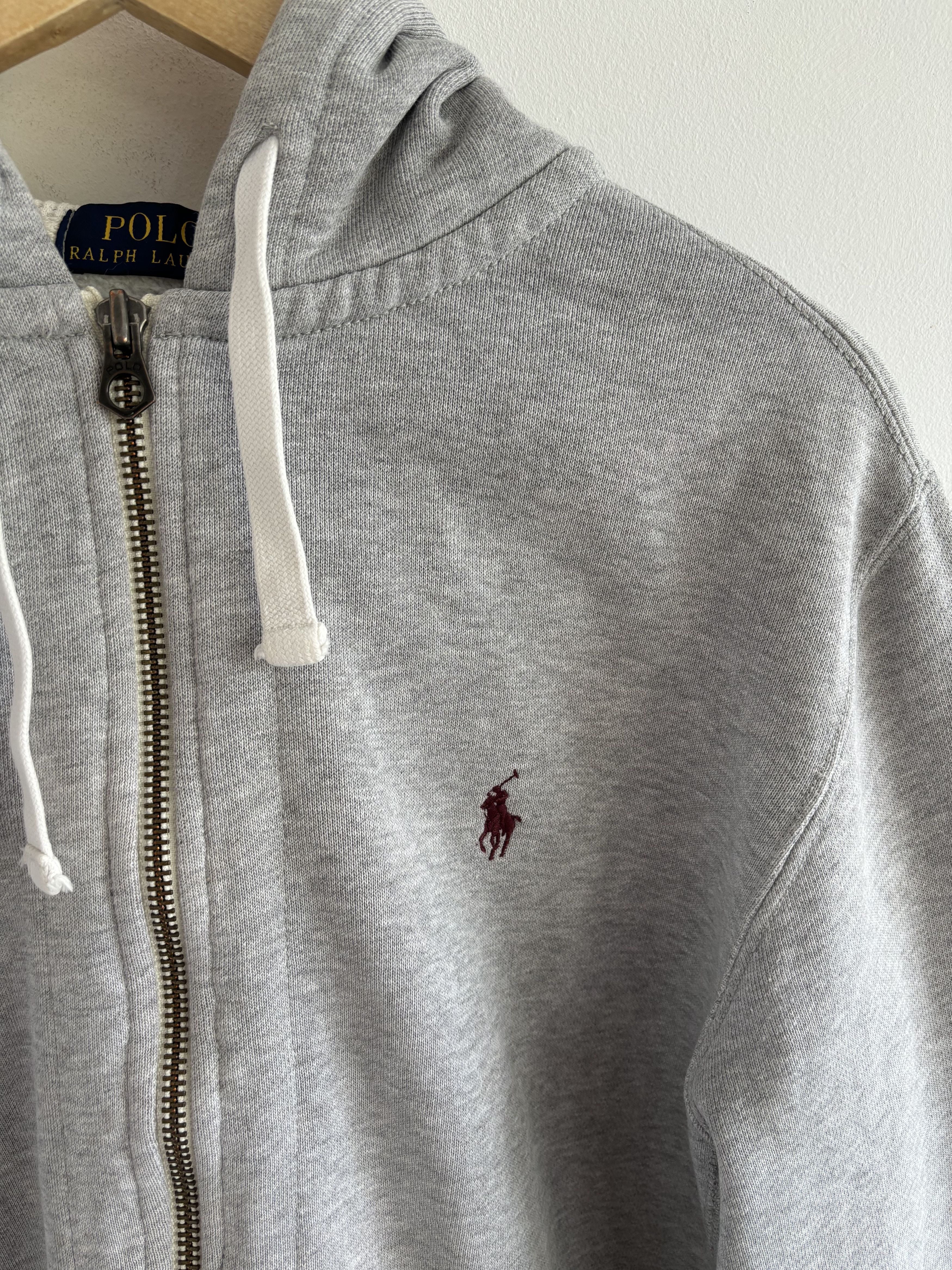 Polo Ralph Lauren Vintage 90s Polo Ralph Lauren Heavyweight Hoodie Size Gray Size US L / EU 52-54 / 3 - 4 Thumbnail