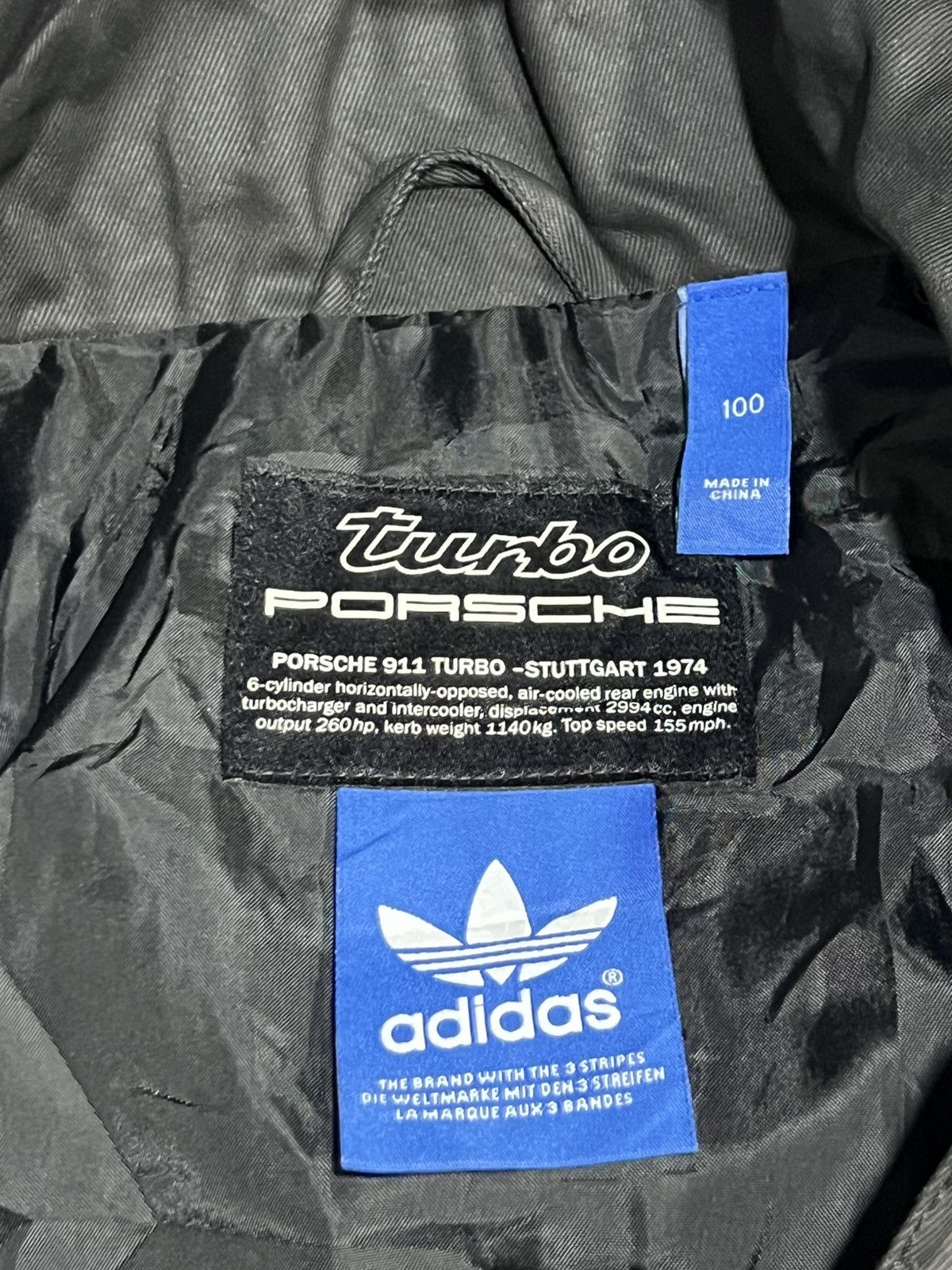 Adidas × Porsche Design Adidas Porsche design turbo fan jacket Size US M / EU 48-50 / 2 - 4 Thumbnail