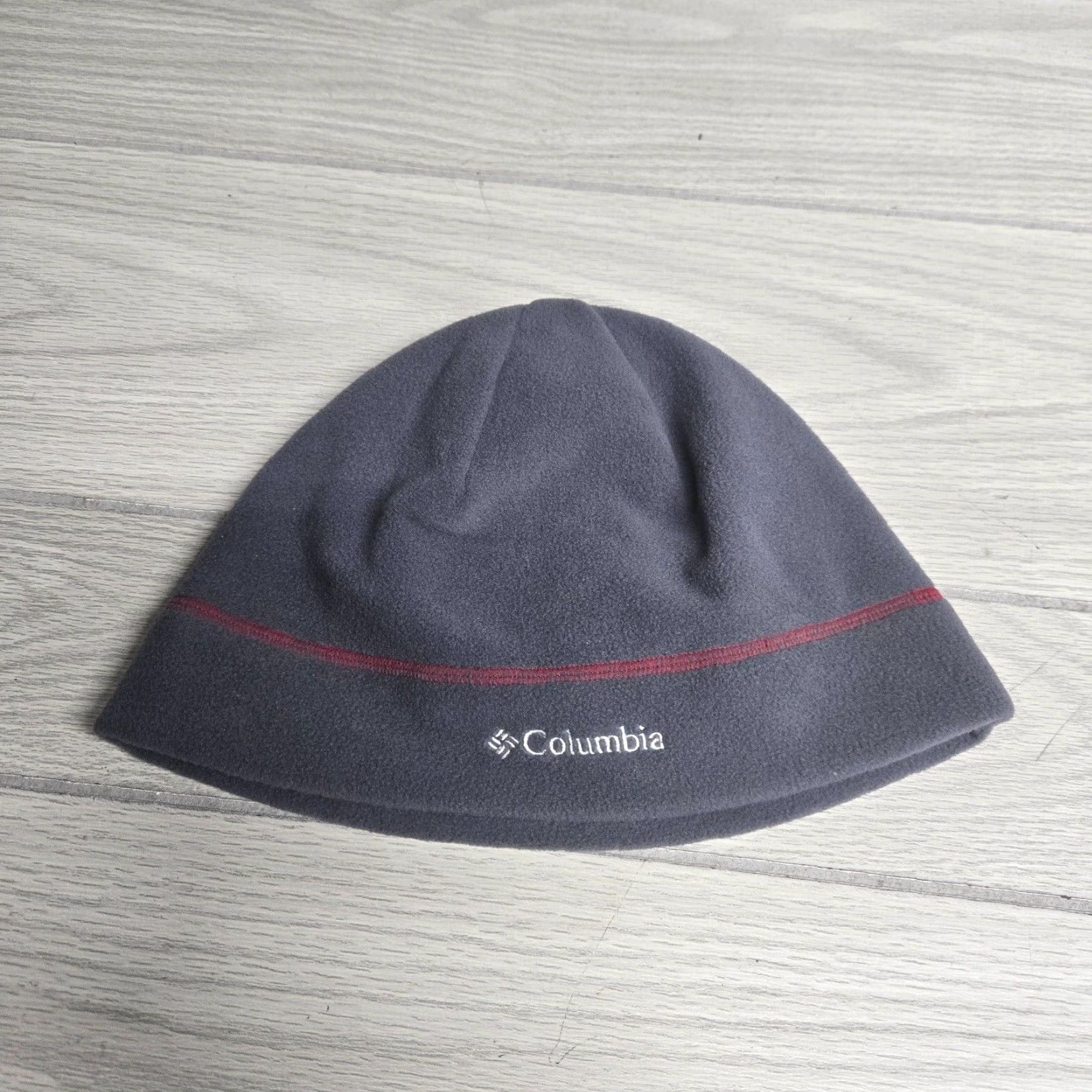 Vintage Columbia Beanie Hat Unisex L/XL Gray Stretch Size ONE SIZE - 3 Thumbnail