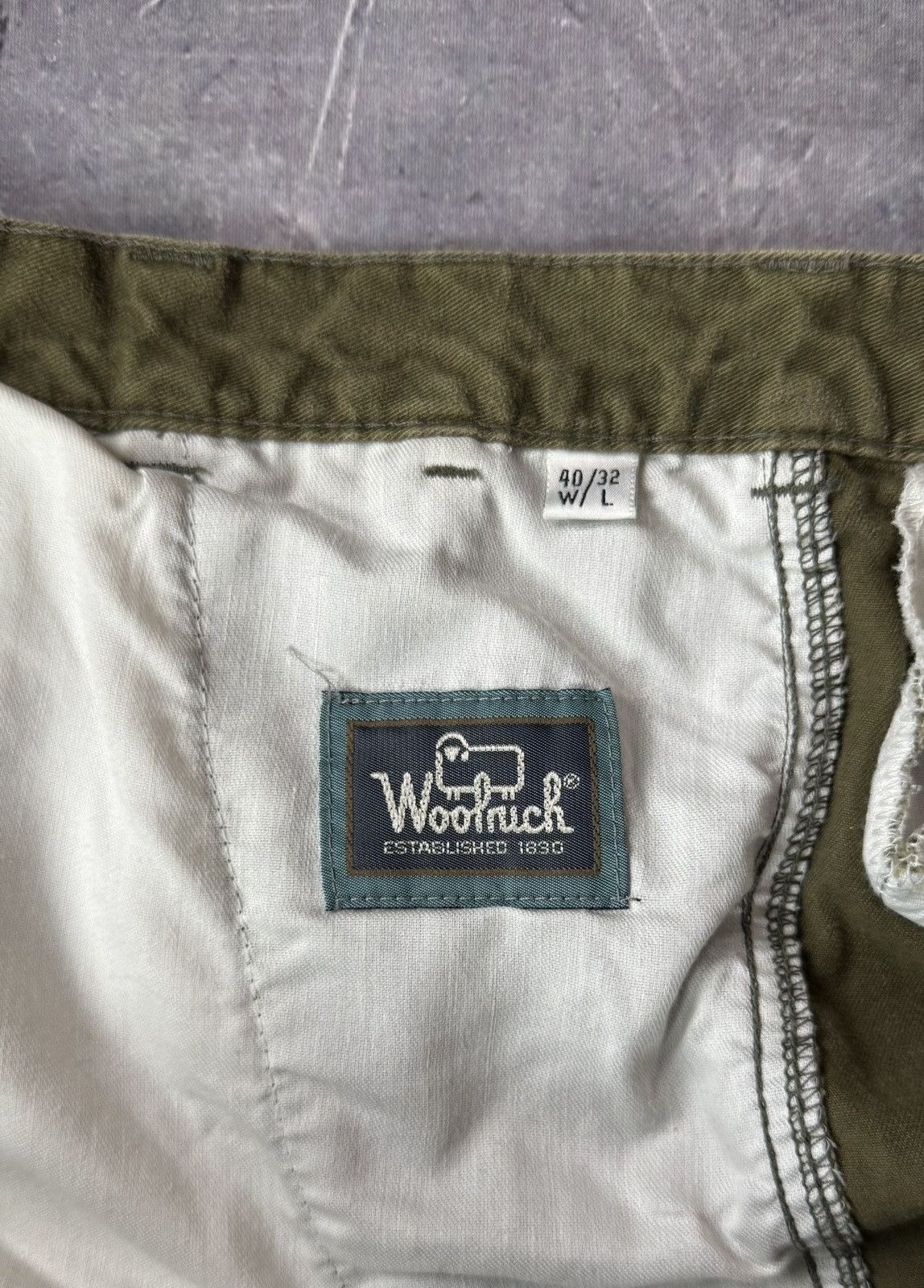 Woolrich Woolen Mills Vintage Woolrich Pleated Pants (40X32) Size US 40 / EU 56 - 4 Thumbnail