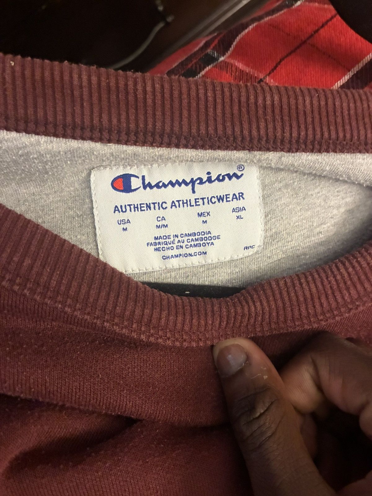 Champion Champion brown crewneck sweatshirt Size M #sweatshirt Size US M / EU 48-50 / 2 - 3 Thumbnail