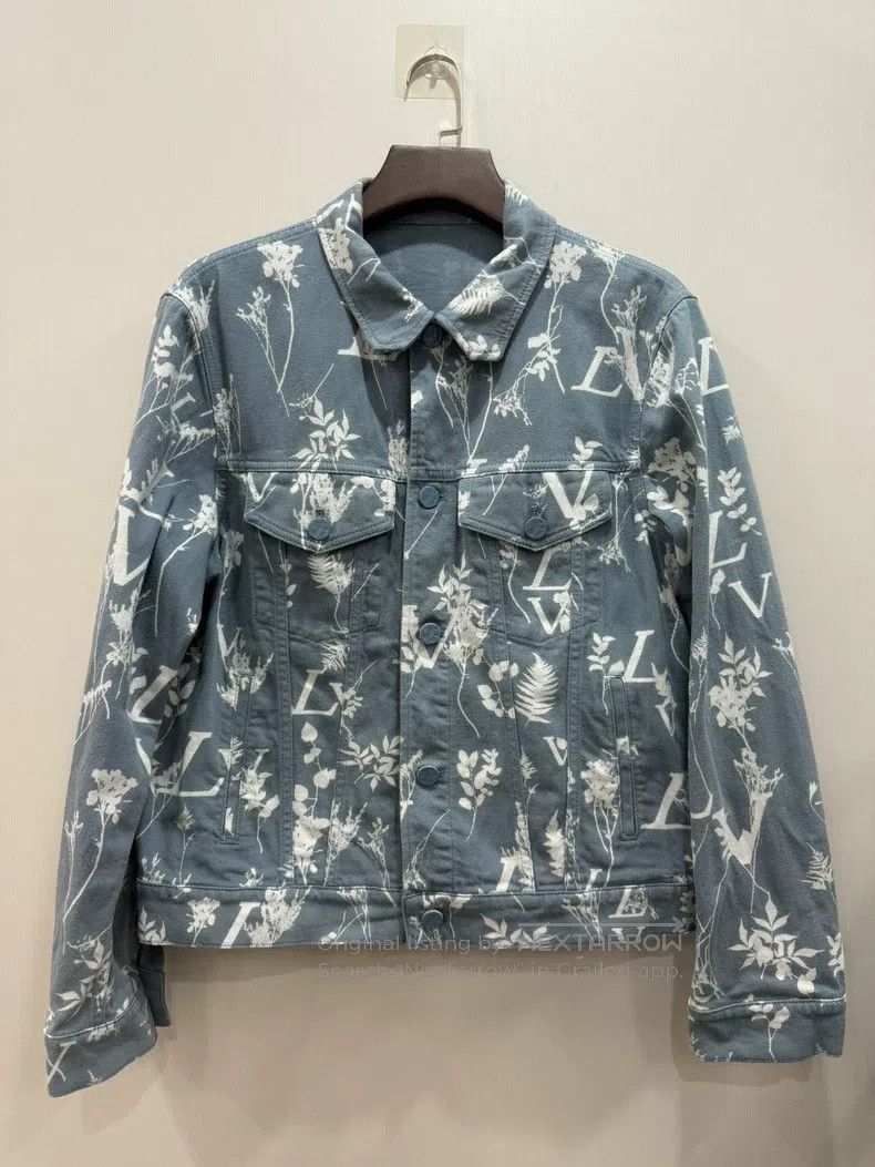 Louis Vuitton Wheat ear denim jacket