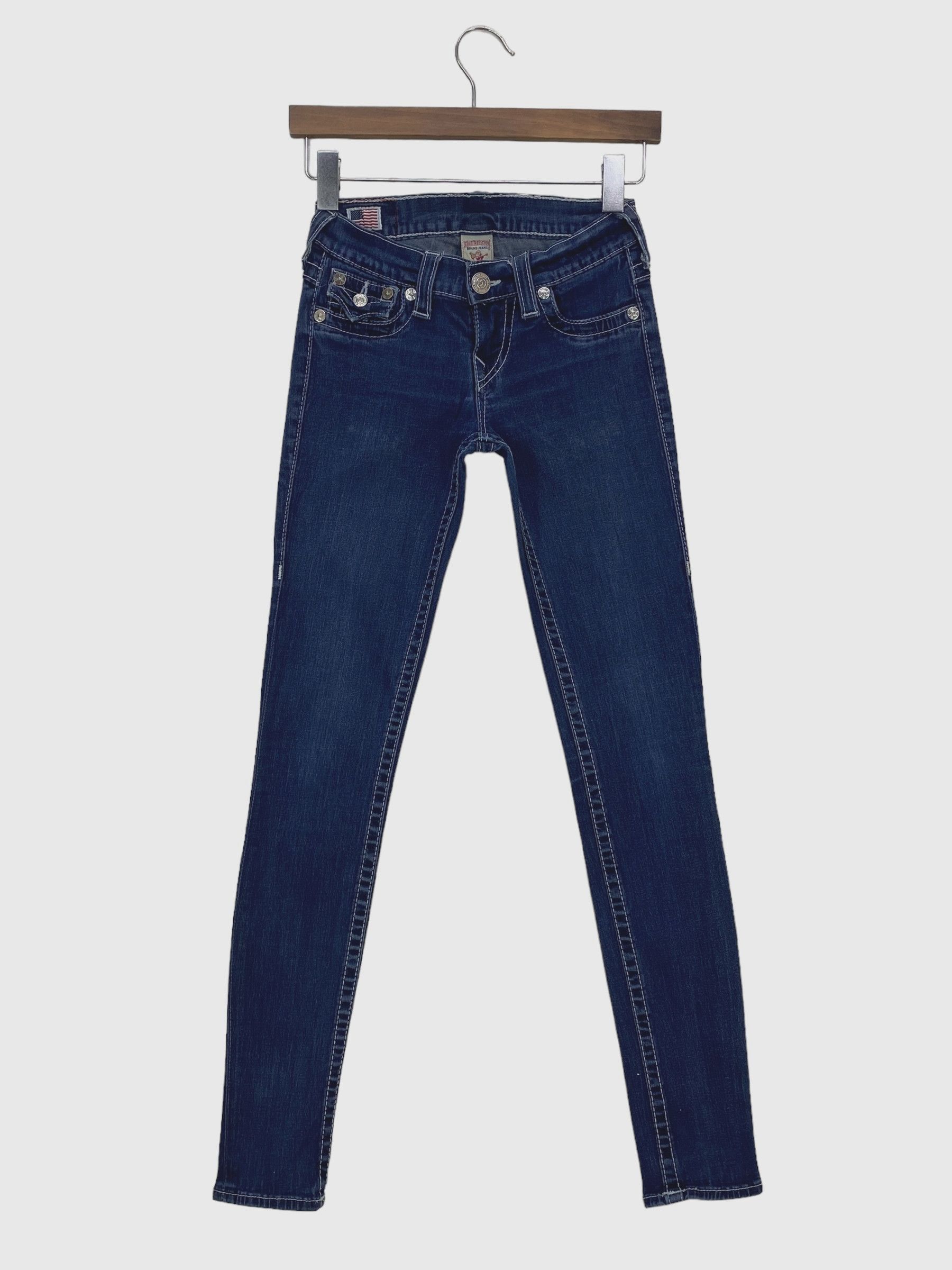 True Religion True Religion Misty Jeans Skinny Pants Workwear Size 25" / US 0 / IT 36 - 2 Thumbnail