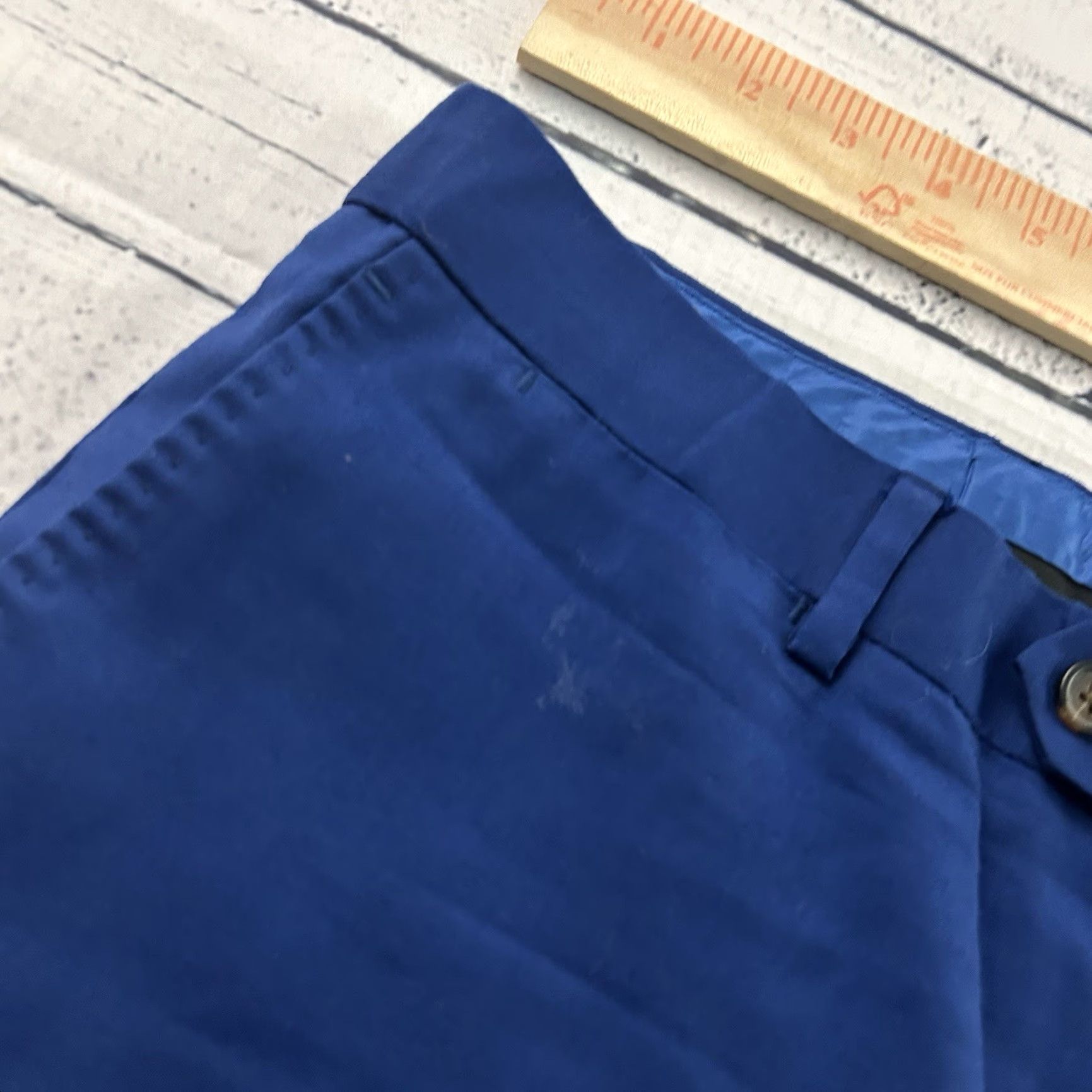 Vintage Max Davoli Wool Pants Men's 32x30 Blue Size US 32 / EU 48 - 3 Thumbnail