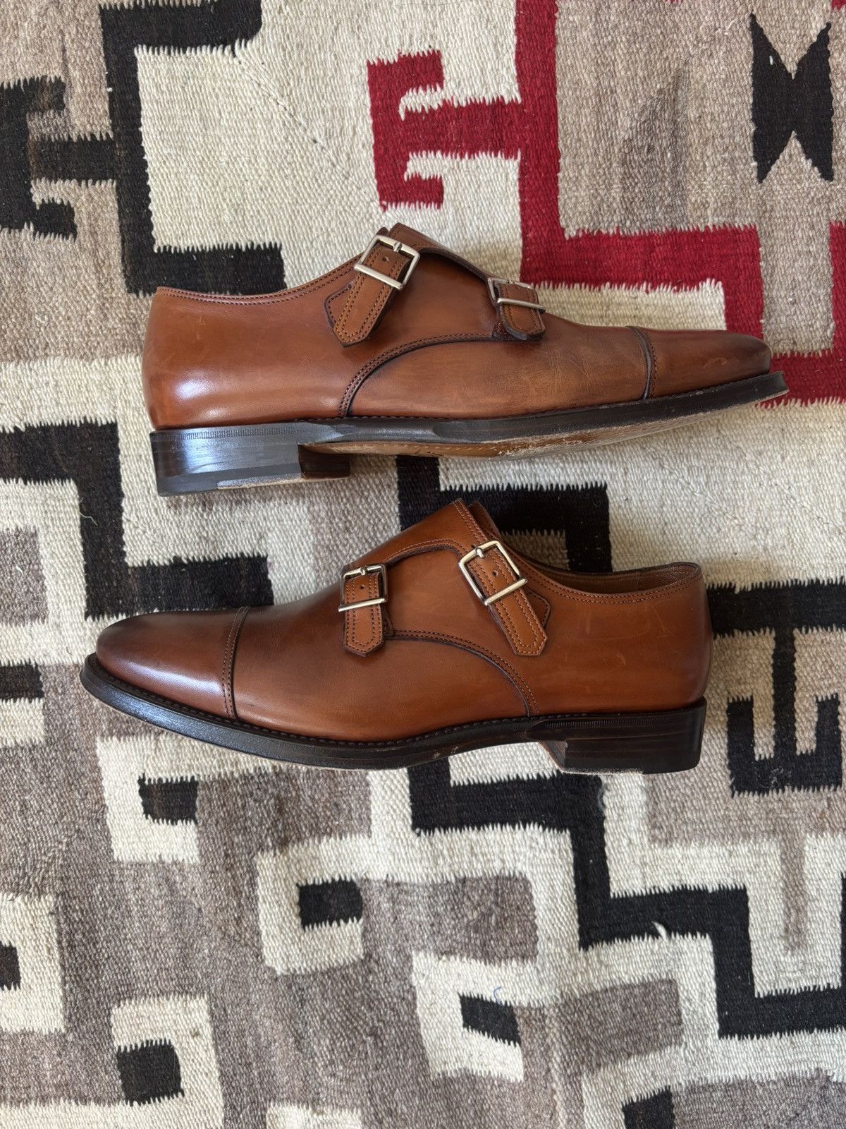 Other Al Bazar Mid Brown Double Monk Size US 7 / EU 40 - 4 Thumbnail