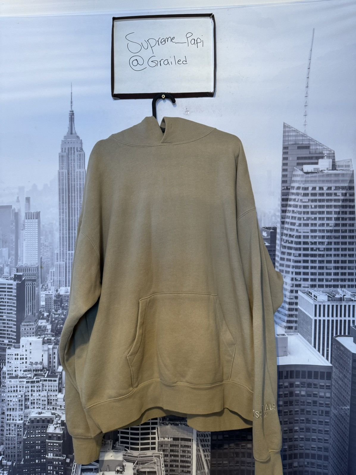 Fear of God OG Fear of God Essentials 3M Graphic Hoodie Twill SZ MED 🔥 Size US M / EU 48-50 / 2 - 8 Thumbnail