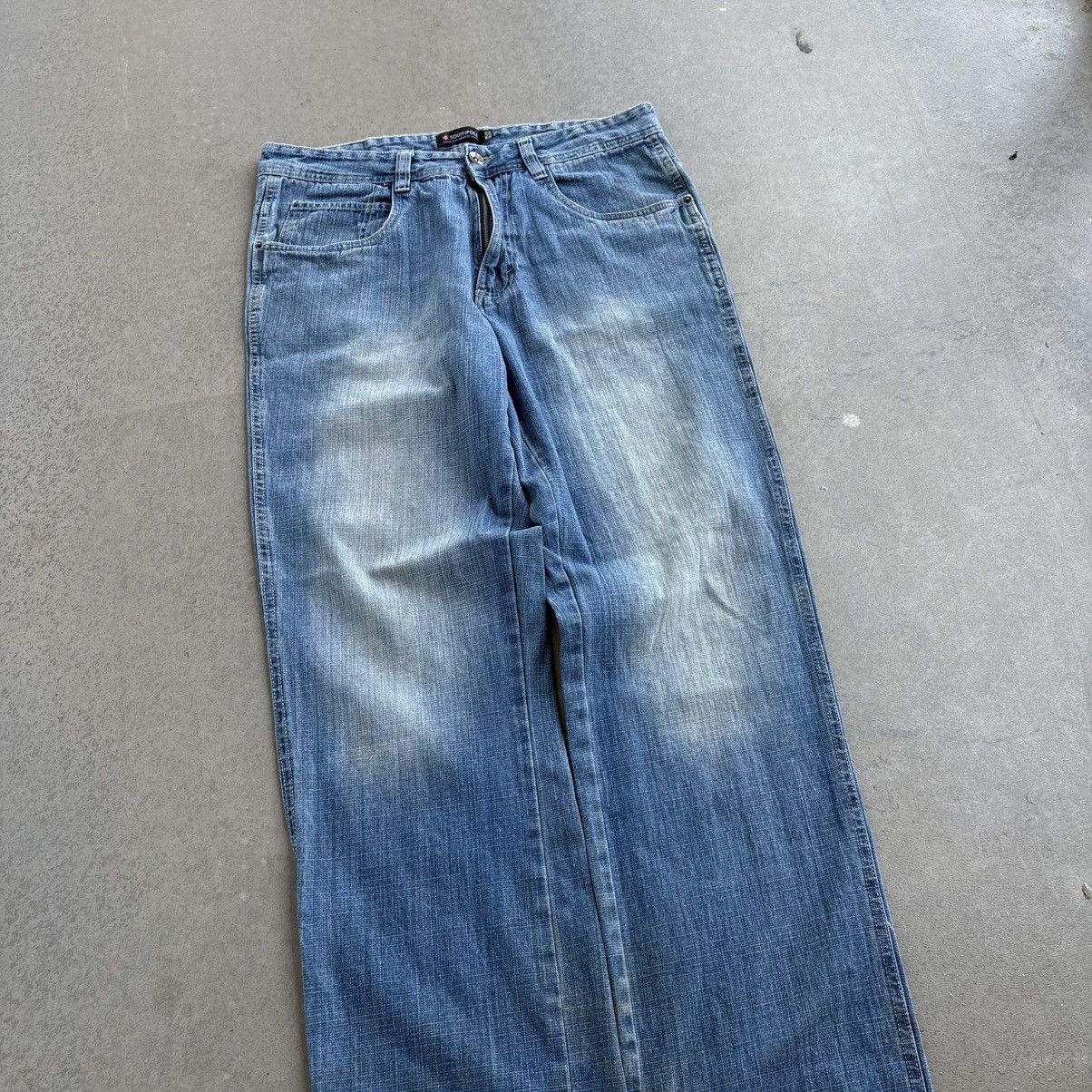 Southpole Vintage Y2K Southpole 34x34 Denim Jeans Baggy Wide Leg Pants Size US 34 / EU 50 - 12 Thumbnail