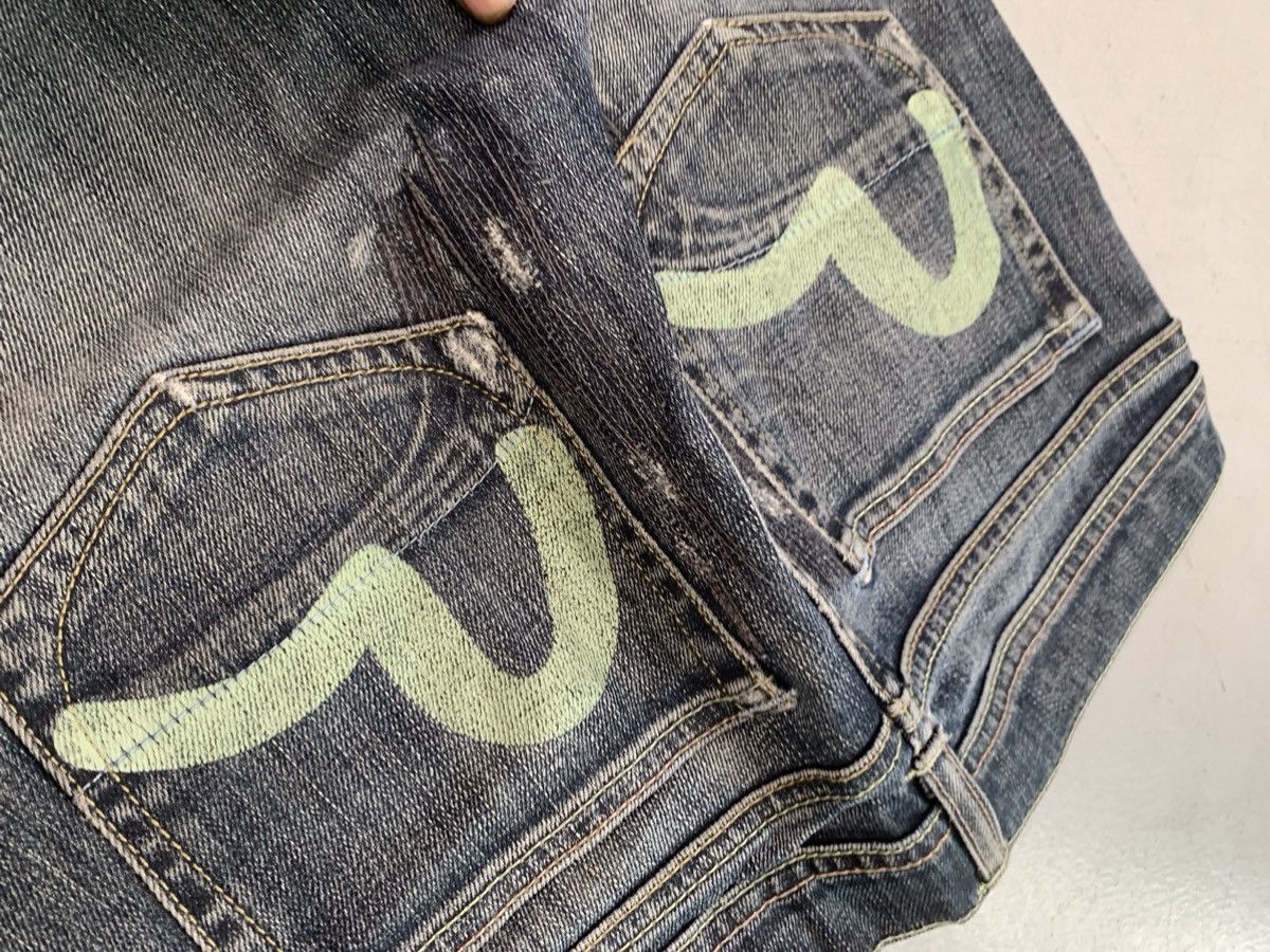 Evisu Vintage Evisu x puma skinny fit denim altered length Size US 32 / EU 48 - 6 Thumbnail