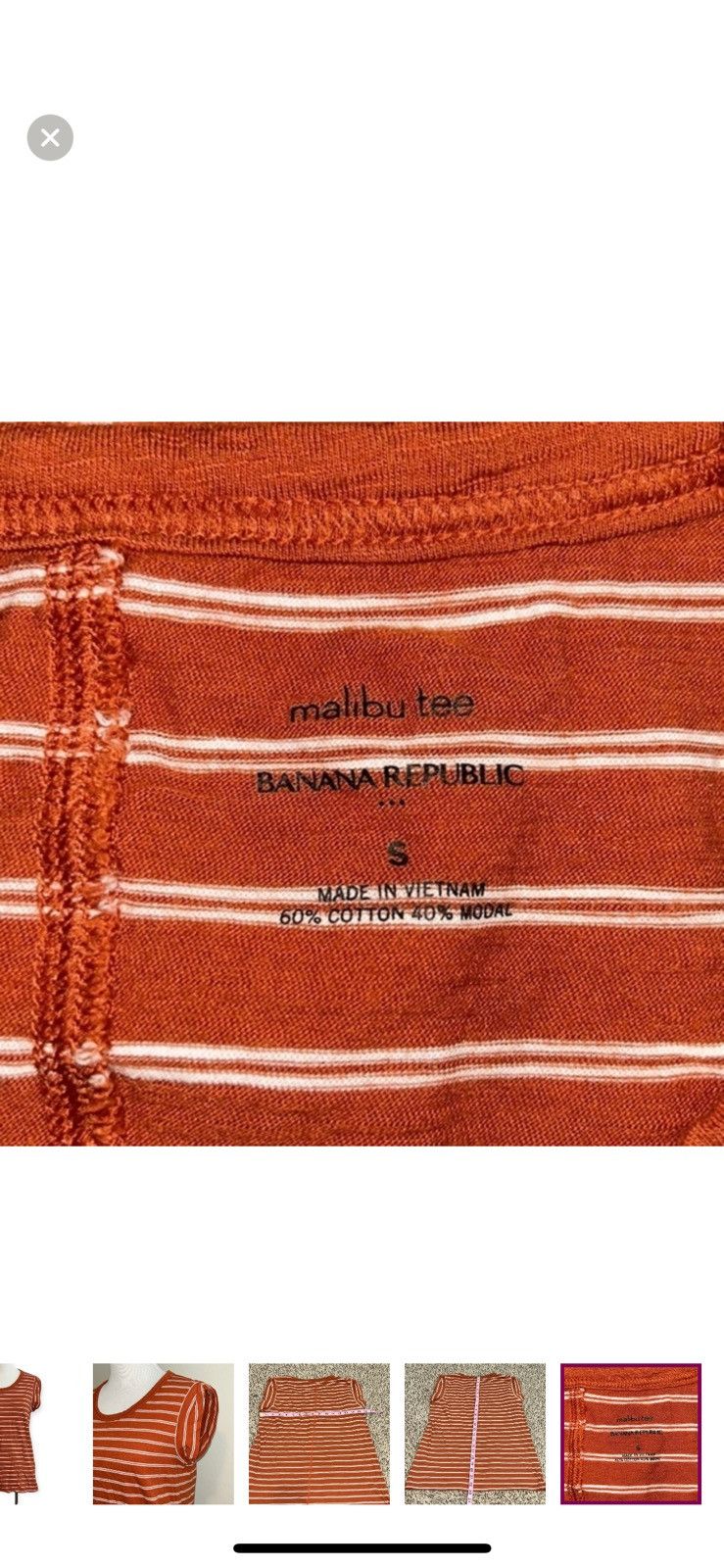 Banana Republic Banana republic small Malibu roll sleeve tab shirt Size S / US 4 / IT 40 - 4 Thumbnail