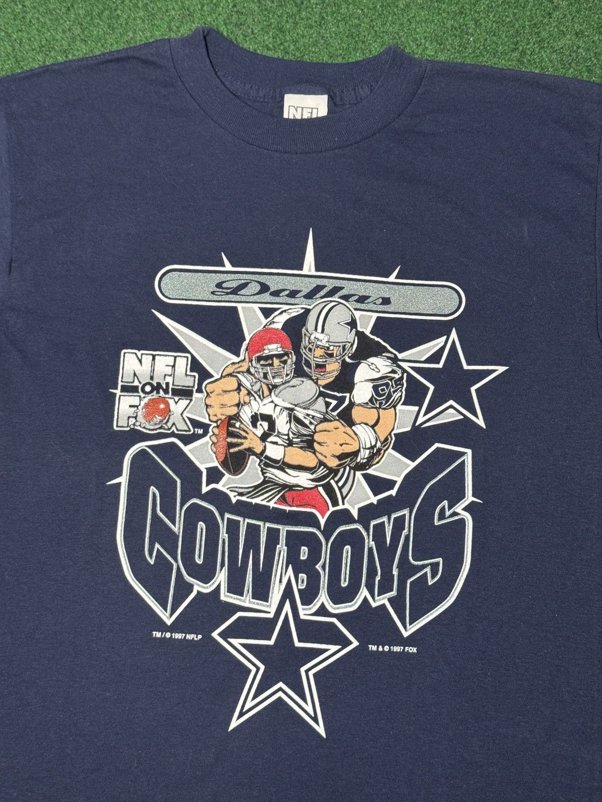 NFL Vintage 90s Dallas Cowboys NFL On Fox Baby Tee T Shirt Size S / US 4 / IT 40 - 2 Thumbnail