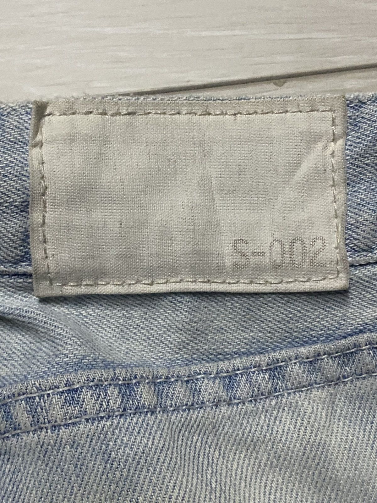 Uniqlo Vintage Japanese Brand uniqlo Faded Wash Distressed Jeans Size US 31 - 14 Thumbnail