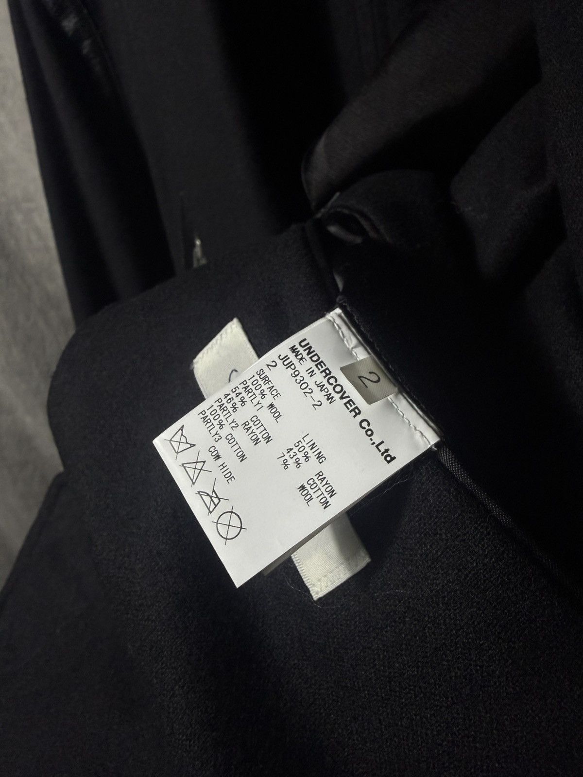 John Undercover JohnUNDERCOVER × Pendleton 16AW Wool Coat Size US S / EU 44-46 / 1 - 8 Thumbnail