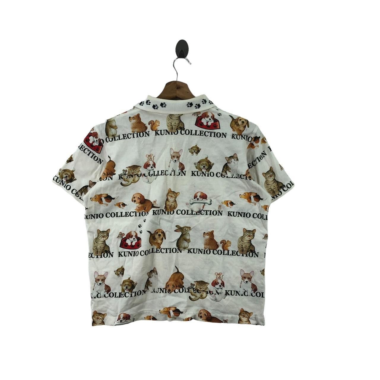 Other Vintage 90’ KUNIO COLLECTION Pet Dog Cat Polo Tee Shirt Top Size M / US 6-8 / IT 42-44 - 2 Thumbnail