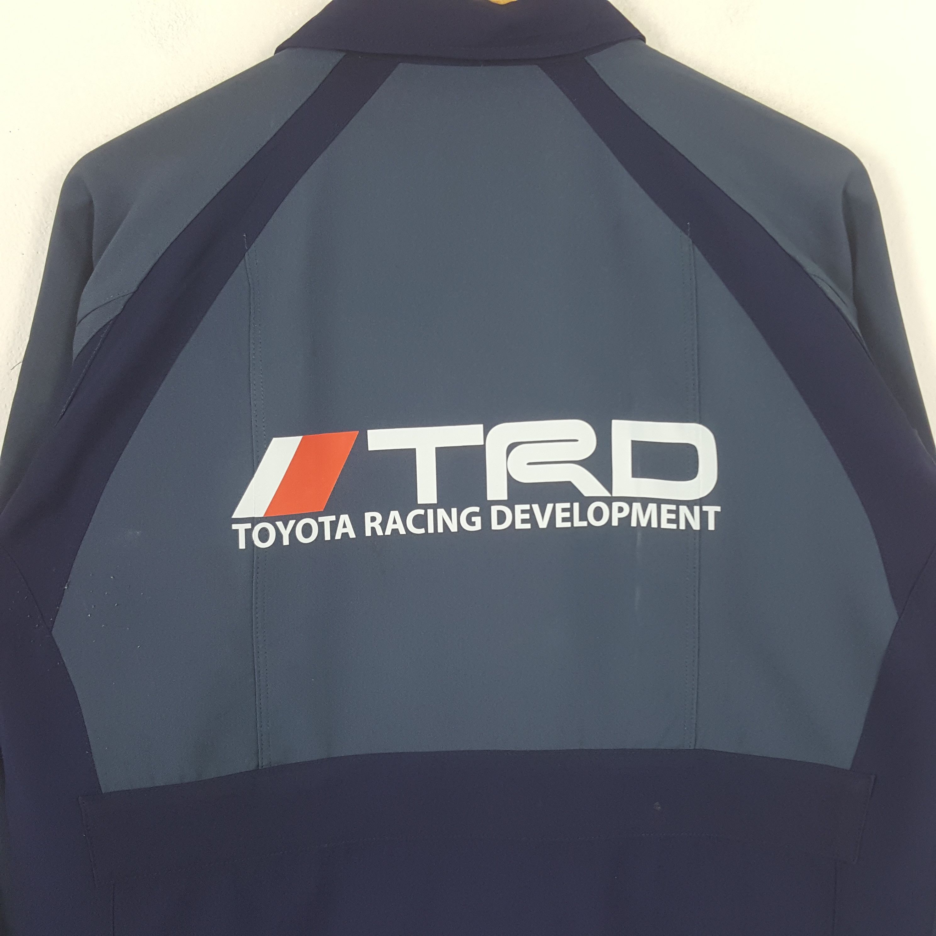 Japanese Brand × Vintage Vintage Toyota Japanese Racing Development TRD Jacket C287N1 Size US M / EU 48-50 / 2 - 2 Thumbnail