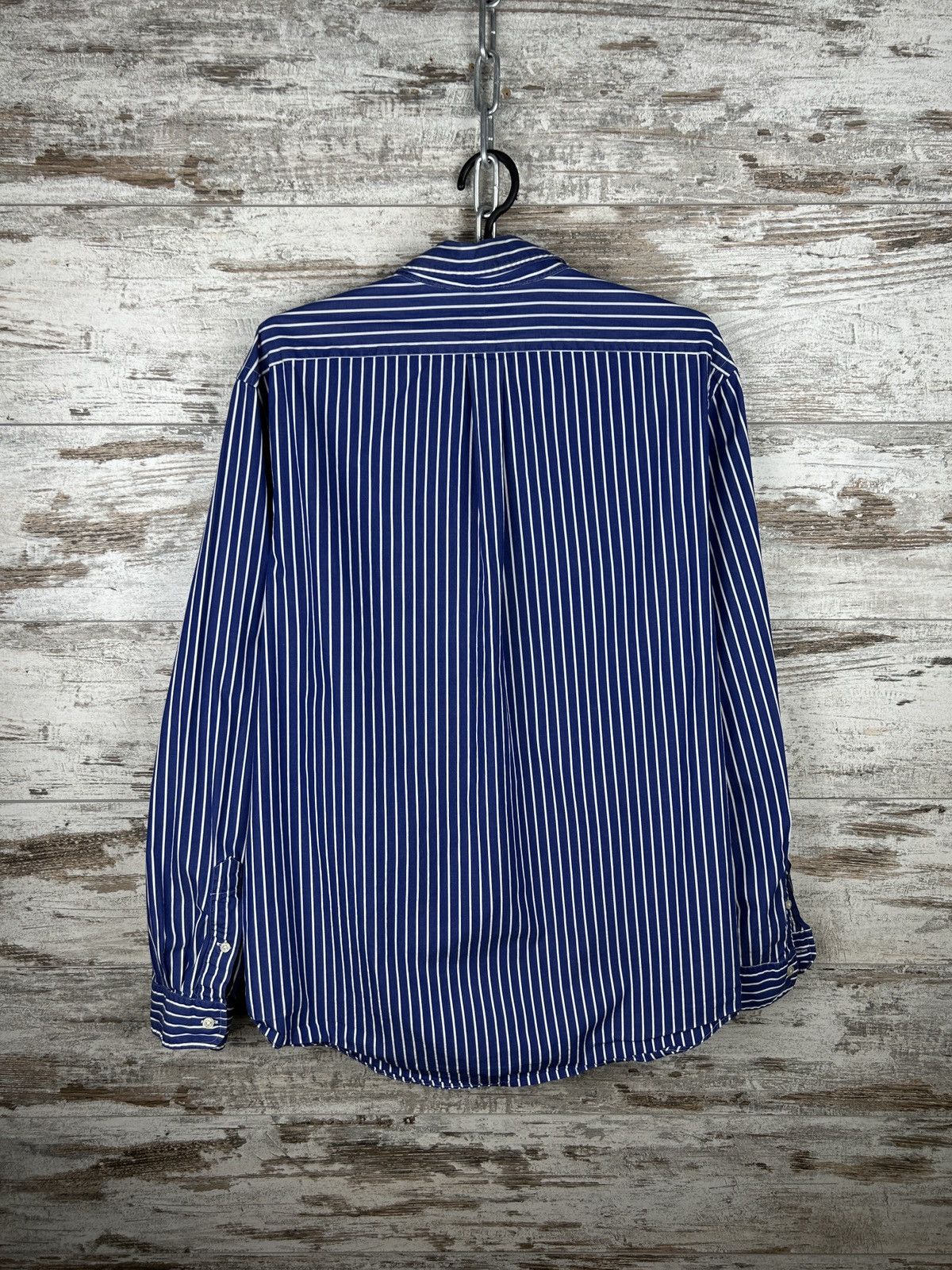 Polo Ralph Lauren × Vintage Mens Vintage Polo Ralph Lauren Stripes shirts button up rare Size US XL / EU 56 / 4 - 10 Thumbnail