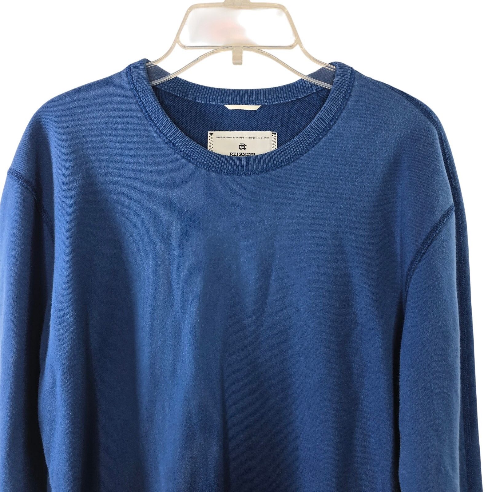 Reigning Champ Reigning Champ Athletic Wear Blue Sweatshirt Size Small Size US S / EU 44-46 / 1 - 2 Thumbnail