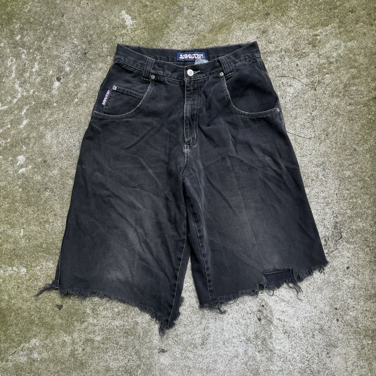 Vintage Faded Thrashed Breakdown Shorts ERD Grunge Balenciaga Size US 29 - 1 Thumbnail