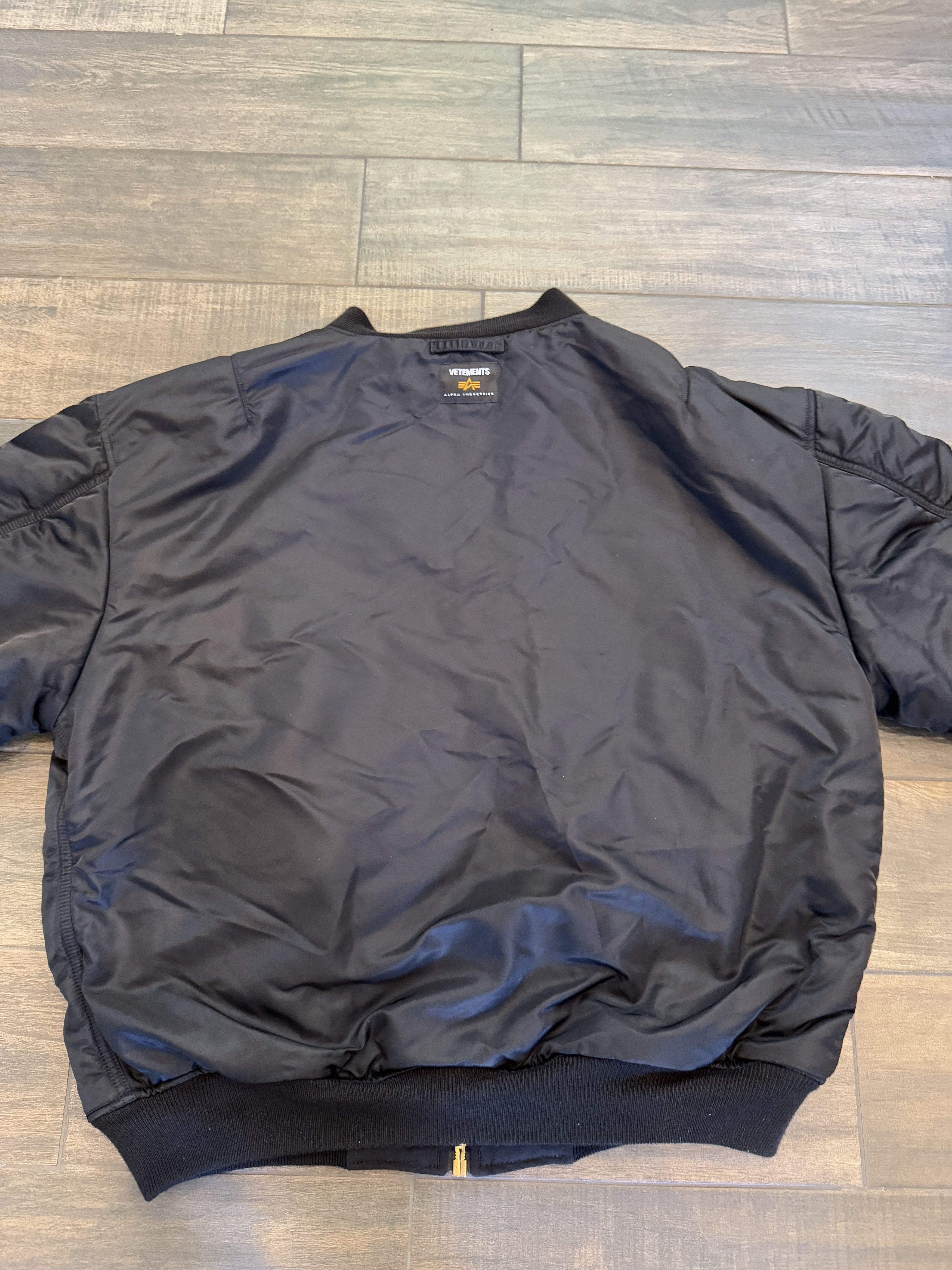 Alpha Industries × Vetements Vetements Alpha The Bulldog Spirit MA-1 Bomber Size XS Size US M / EU 48-50 / 2 - 5 Thumbnail
