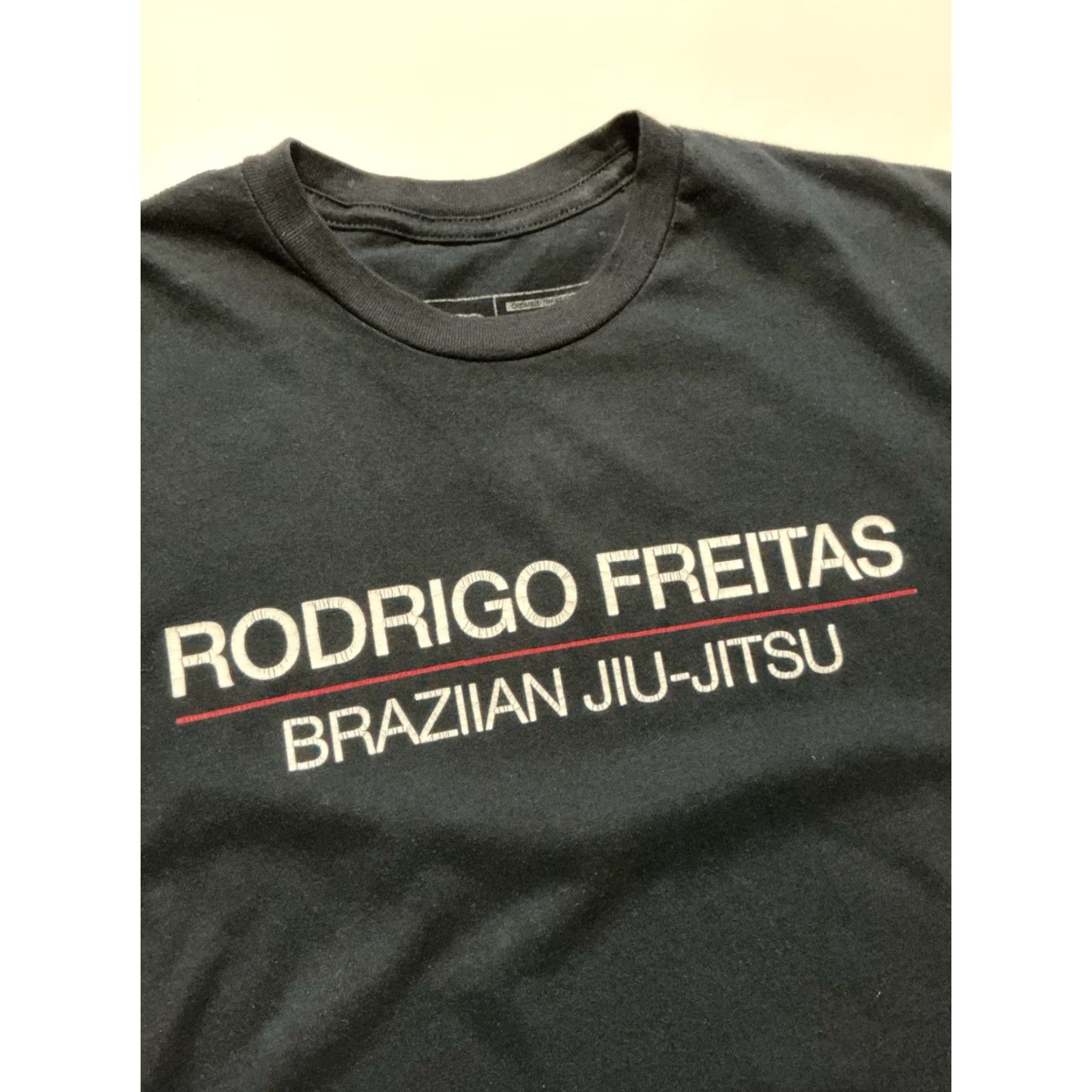 Vintage VINTAGE Albino Preto Rodrigo Freitas BJJ Brazilian Jiu Jitsu Black Graphic S/S T-Shirt Small Mens Shirt Size US S / EU 44-46 / 1 - 7 Thumbnail