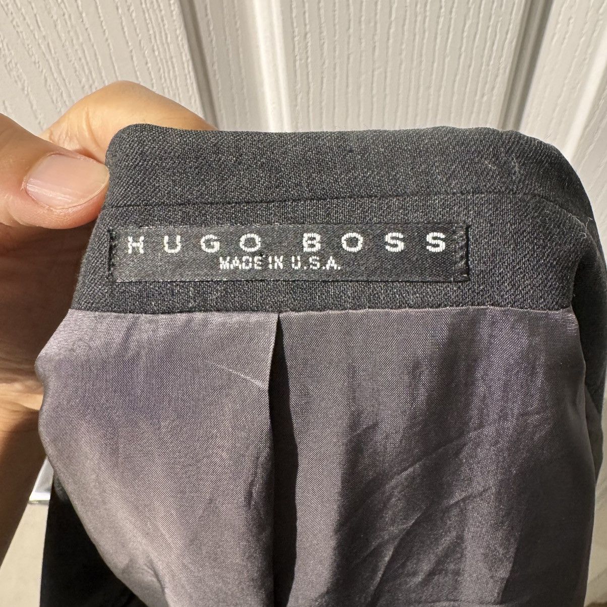 Hugo Boss Hugo Boss grey wool blazer, crafted from 100% virgin wool Size 40L - 12 Thumbnail