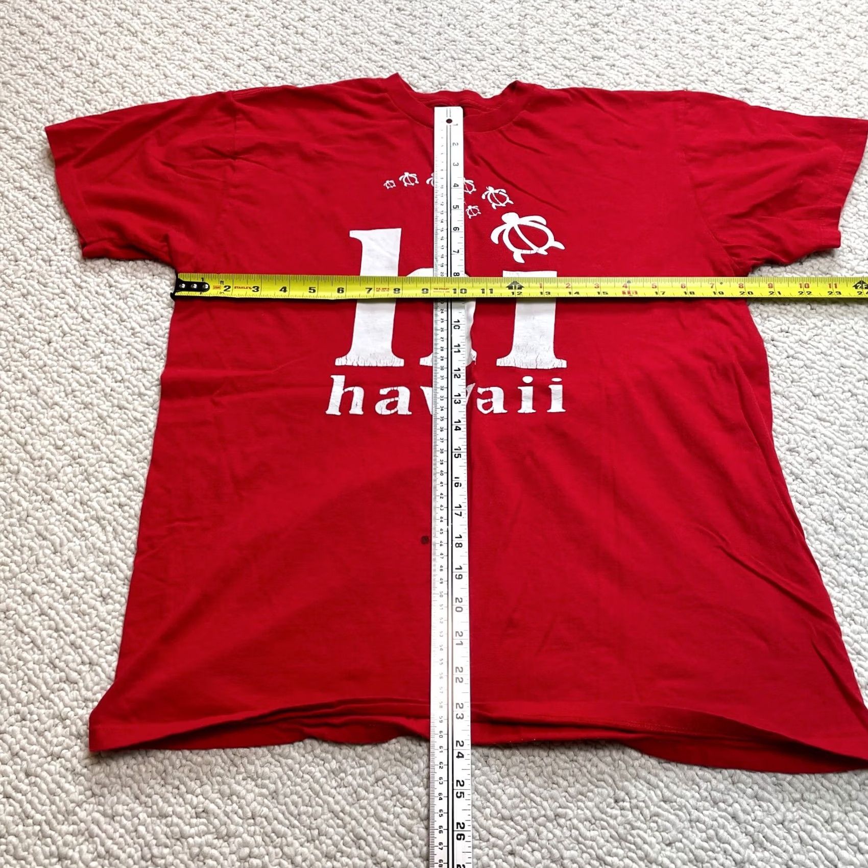 Logo 7 Alstyle Shirt Adult Large Red Hawaii Logo Cotton Short Sleeve Crew Ultimate HI Size US L / EU 52-54 / 3 - 4 Thumbnail