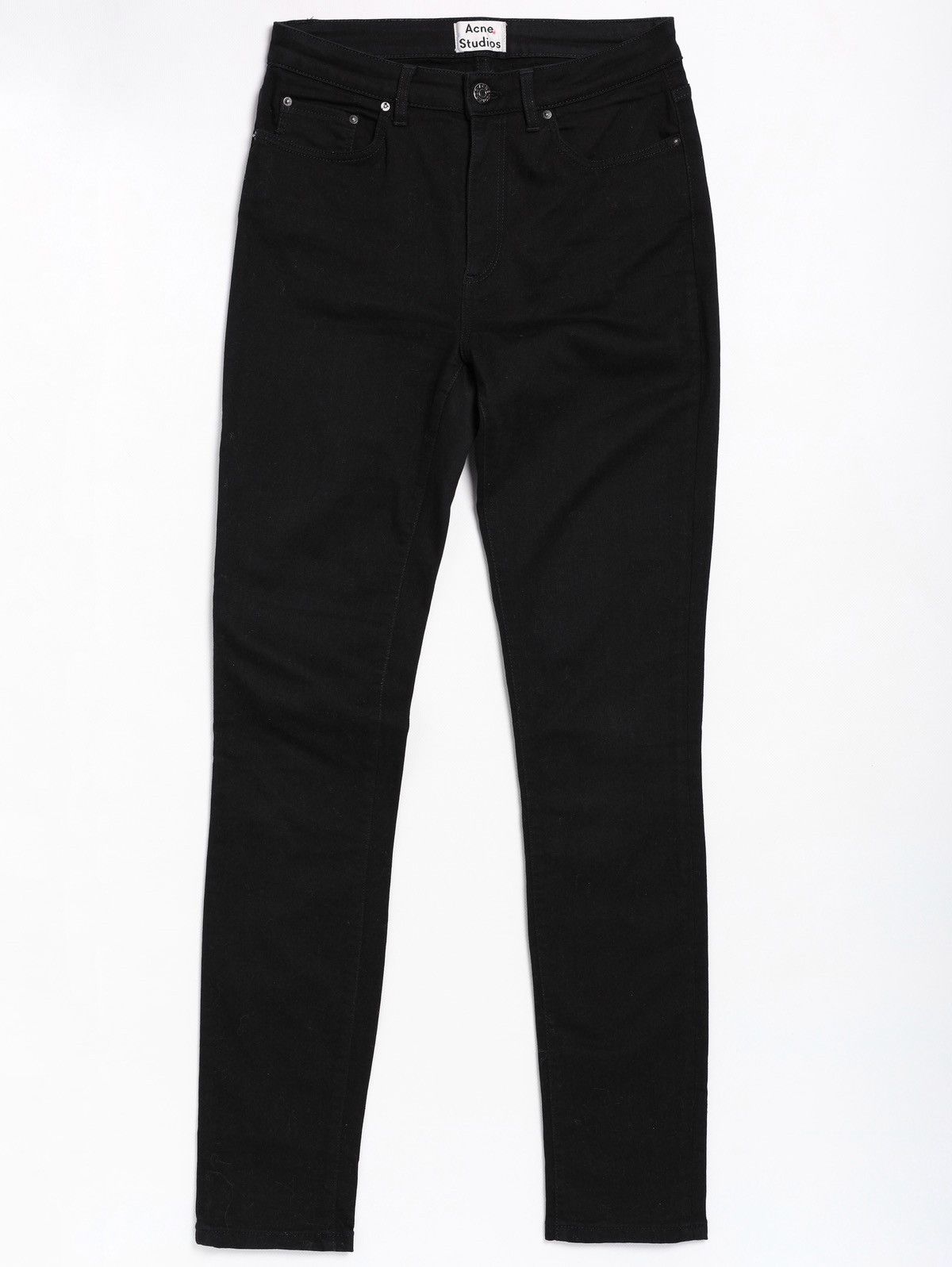 Acne Studios Acne Studios Pin Black Denim Pants Size US 30 / EU 46 - 1 Thumbnail